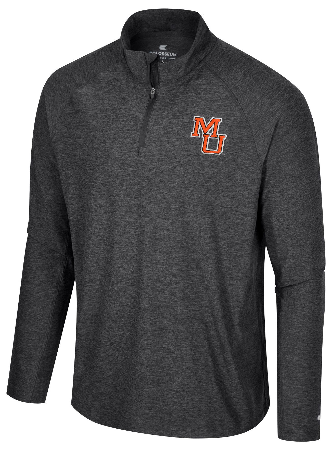 Colosseum Men's Mercer Bears Black 1/4 Zip Jacket