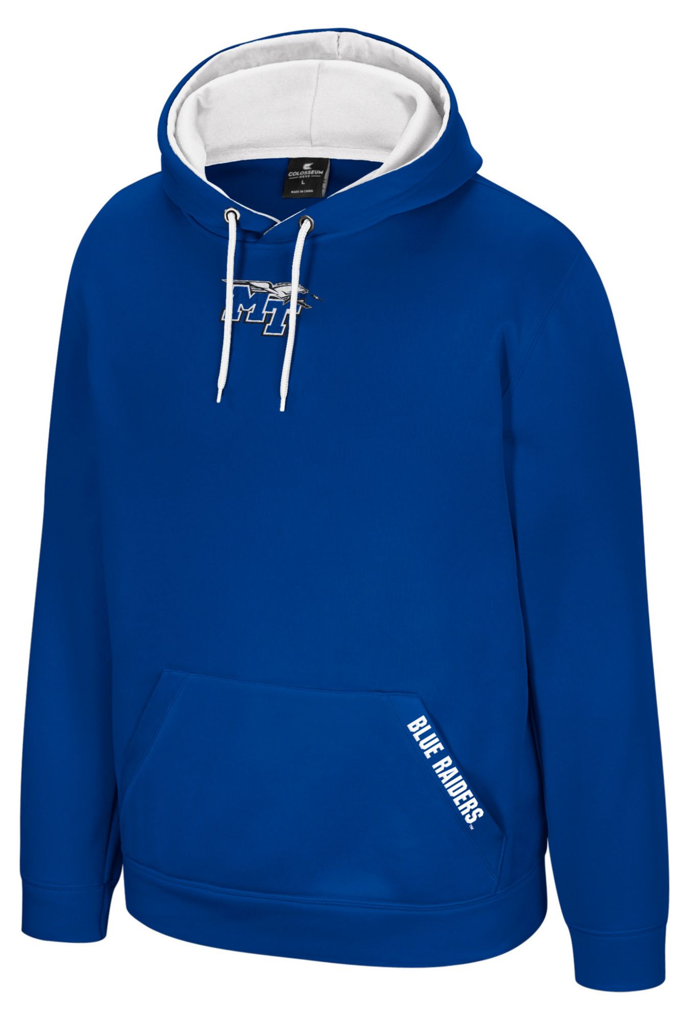 Colosseum Men's Middle Tennessee State Blue Raiders Promo Hoodie