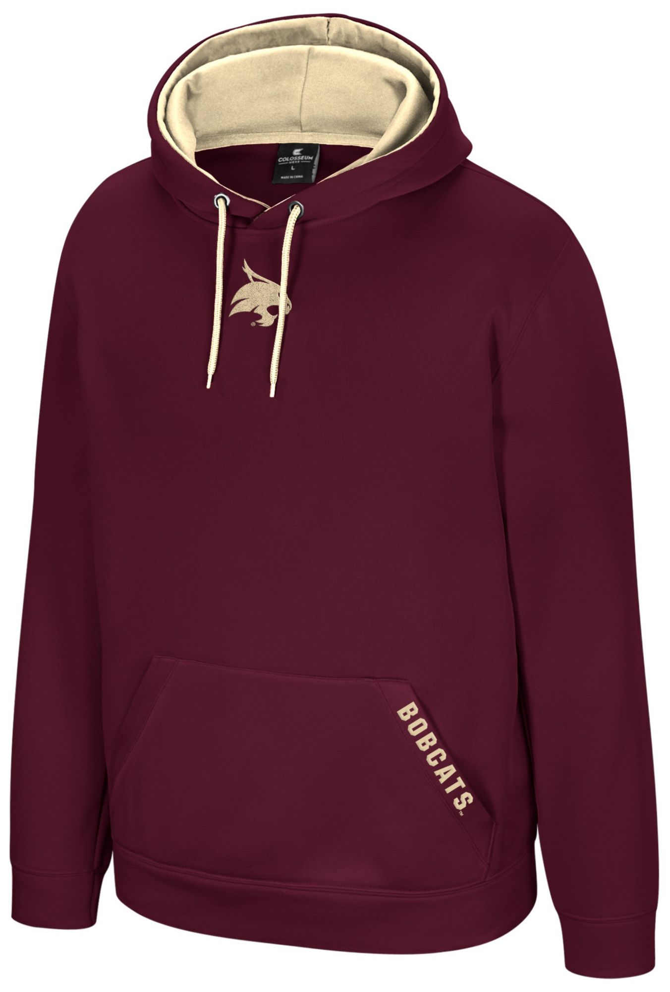 Colosseum Men's Texas State Bobcats Promo Hoodie, XXL, Red