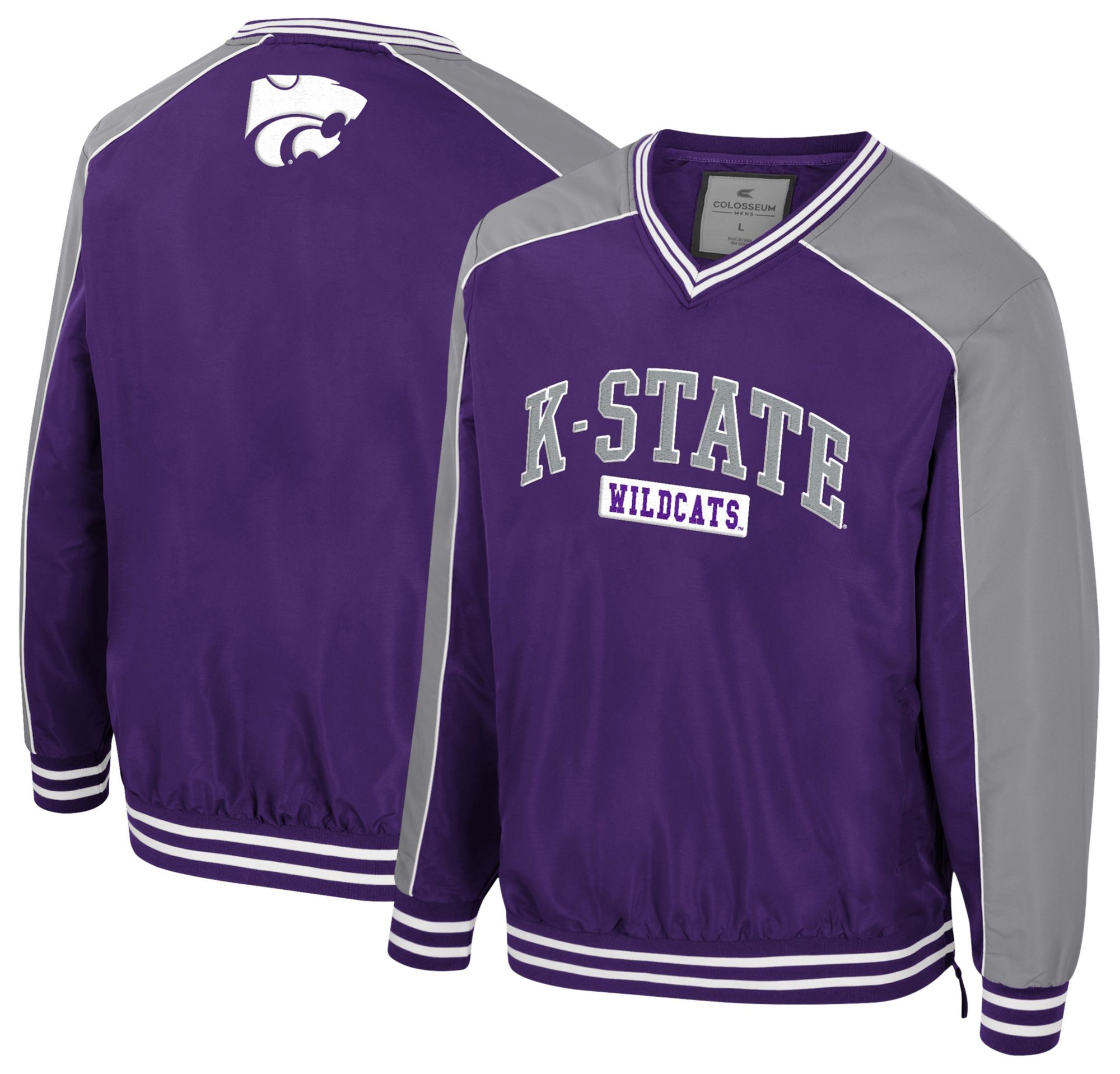 Colosseum Men's Kansas State Wildcats Coach Jacket