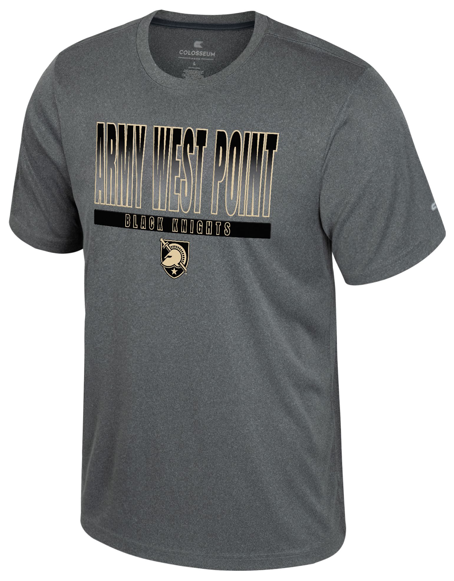 Colosseum Men's Army West Point Black Knights Heather Charcoal Maitre D T-Shirt