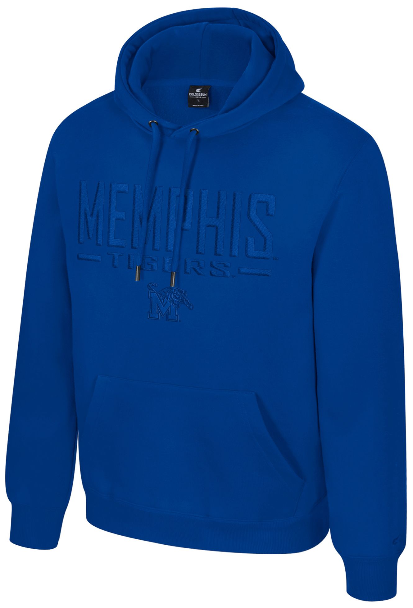 Colosseum Men's Memphis Tigers Royal Mikey Tonal Hoodie