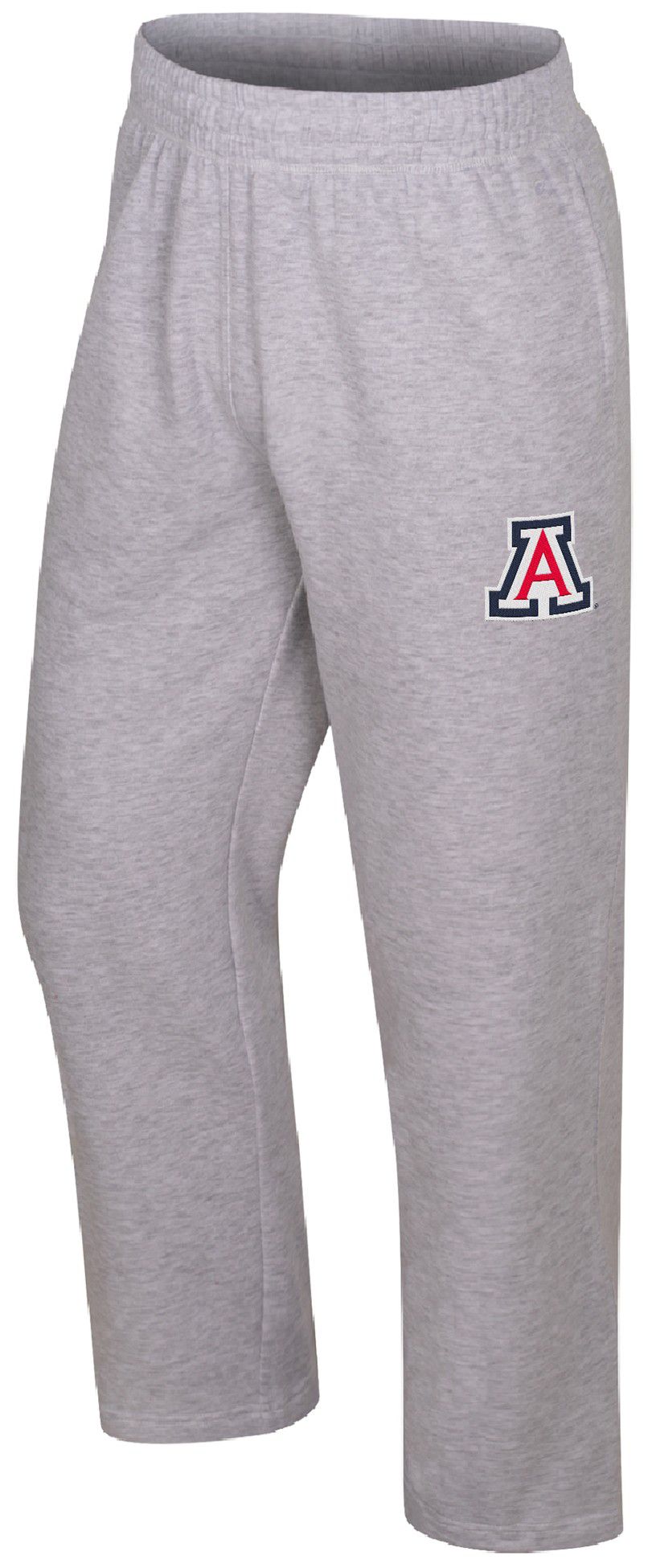 Colosseum Men's Arizona Wildcats Light Heather Gray Marcus Open Bottom Pants