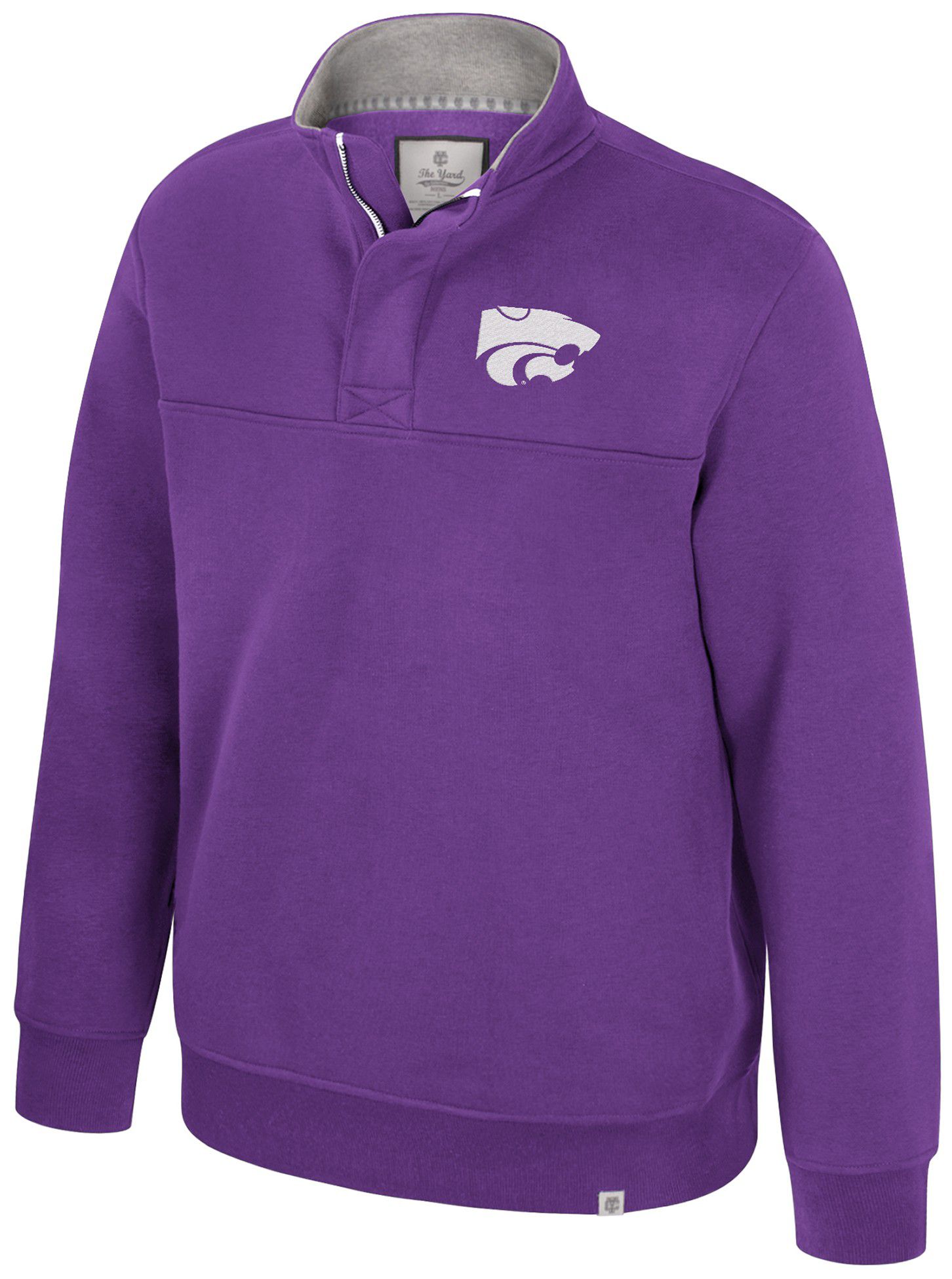 Colosseum Men's Kansas State Wildcats Vintage Quarter-Zip