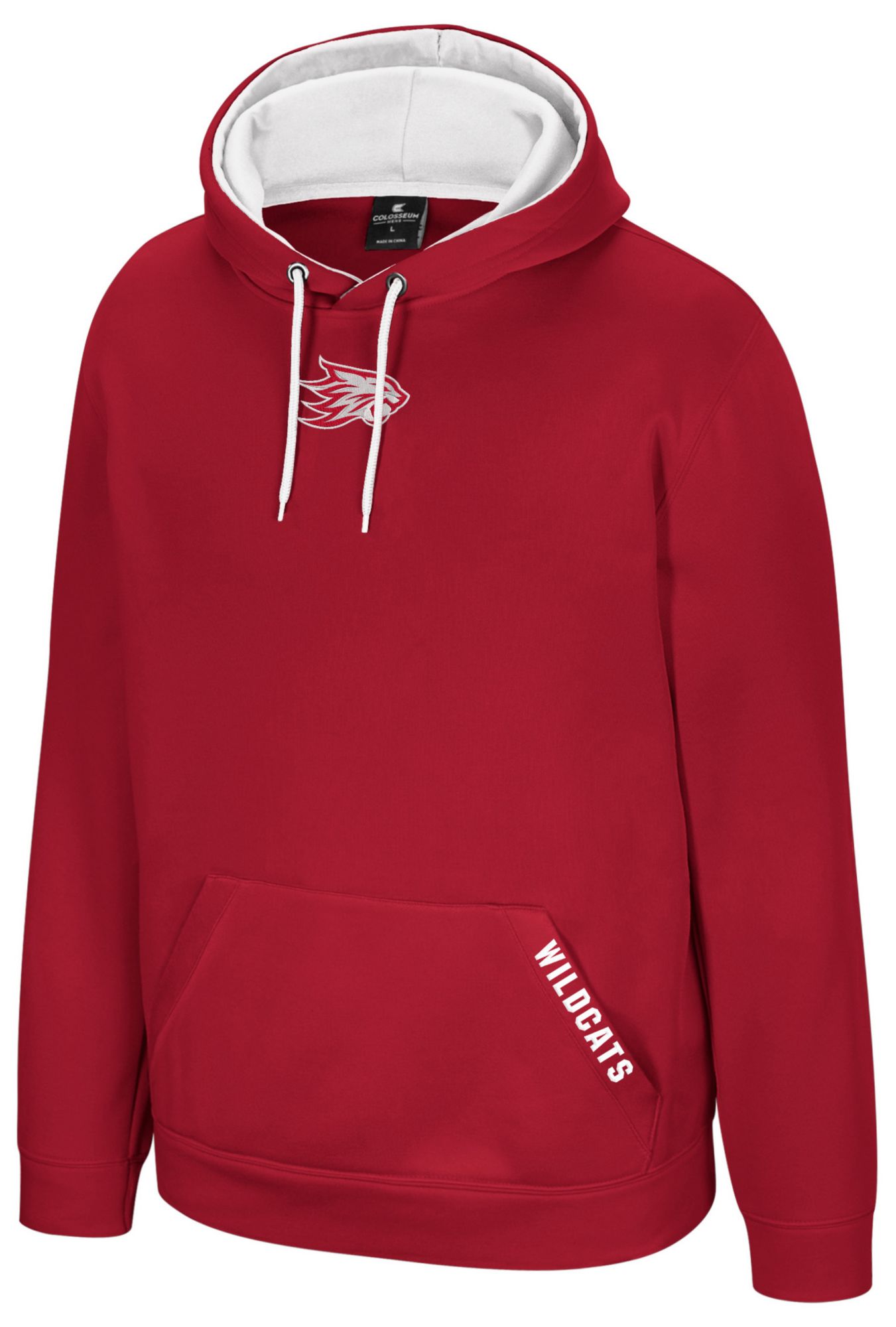 Colosseum Men's Chico State Wildcats Cardinal Hoodie