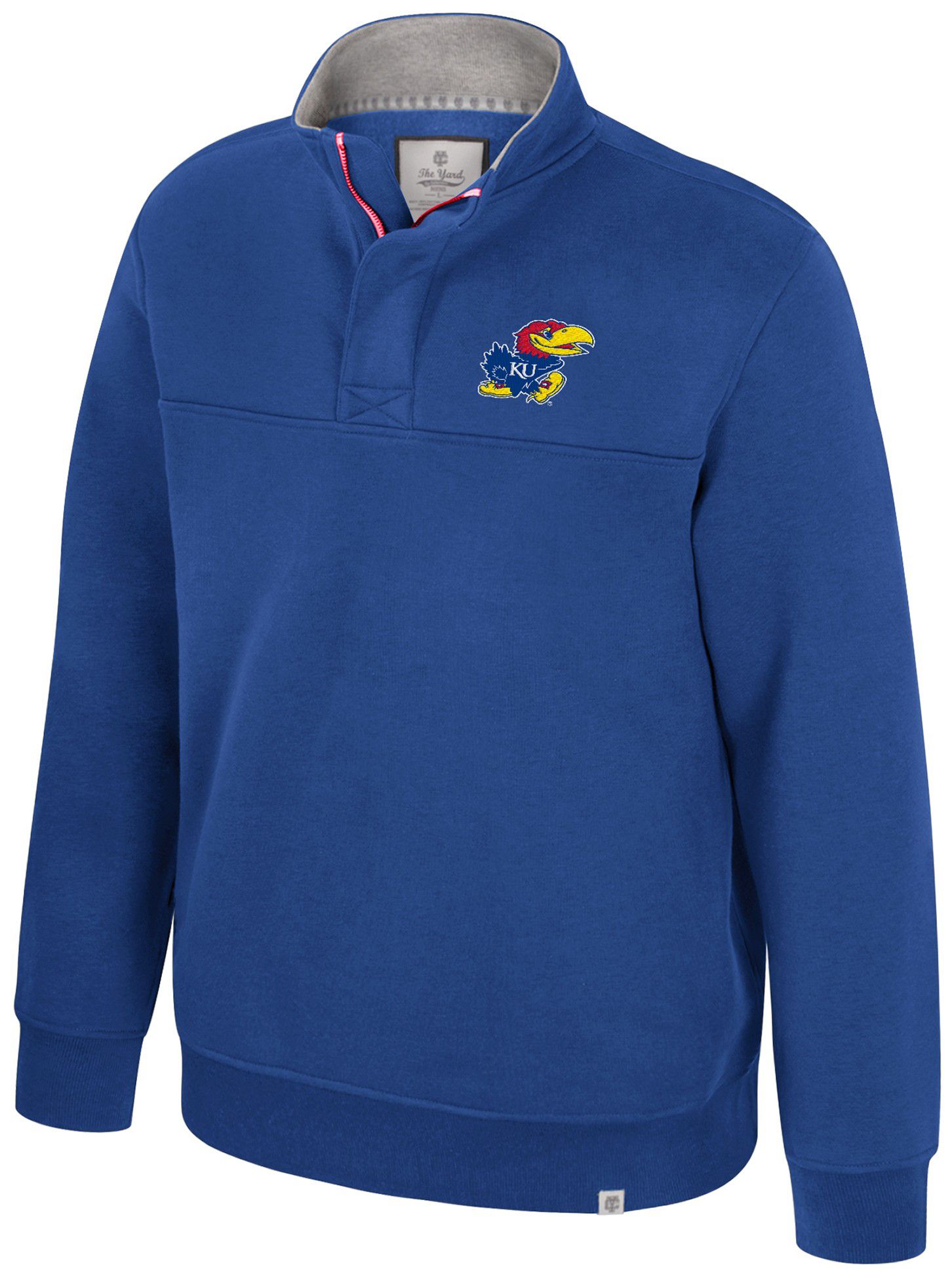 Colosseum Men's Kansas Jayhawks Vintage Quarter-Zip