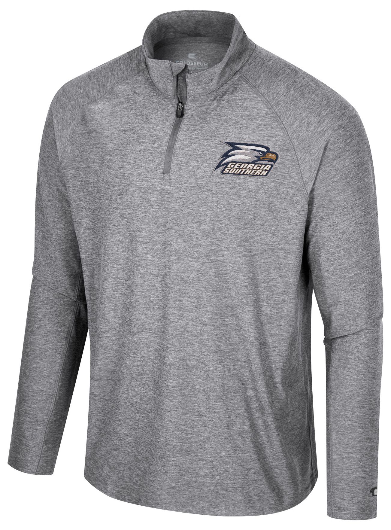 Colosseum Men's Georgia Southern Eagles Gray 1/4 Zip Jacket