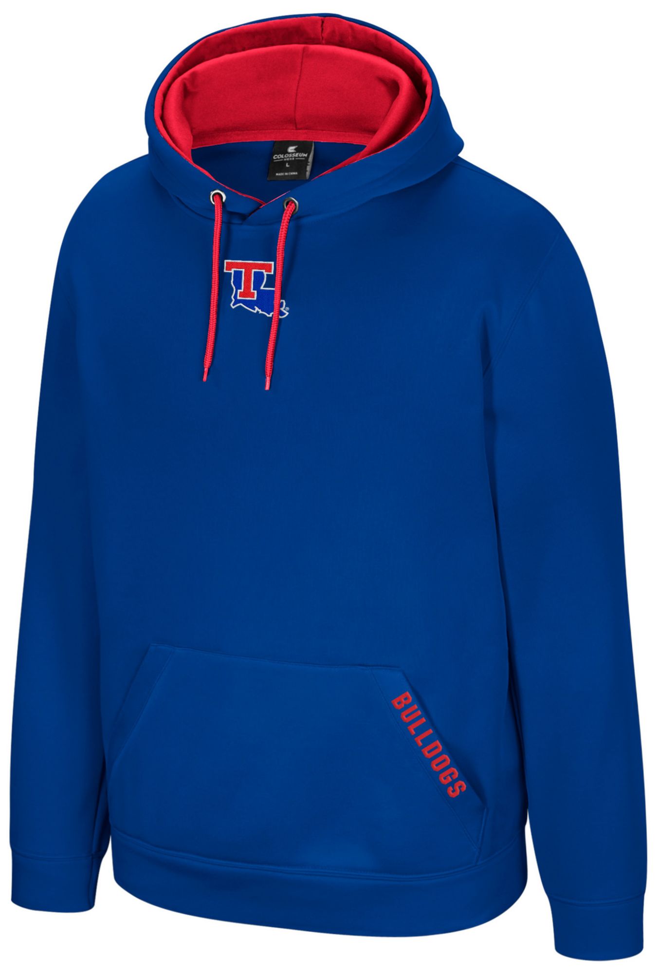 Colosseum Men's Louisiana Tech Bulldogs Promo Hoodie