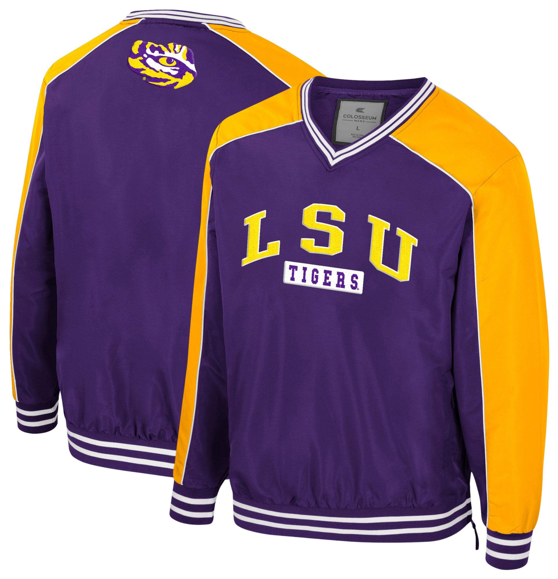 Colosseum Men's LSU Tigers Coach Jacket
