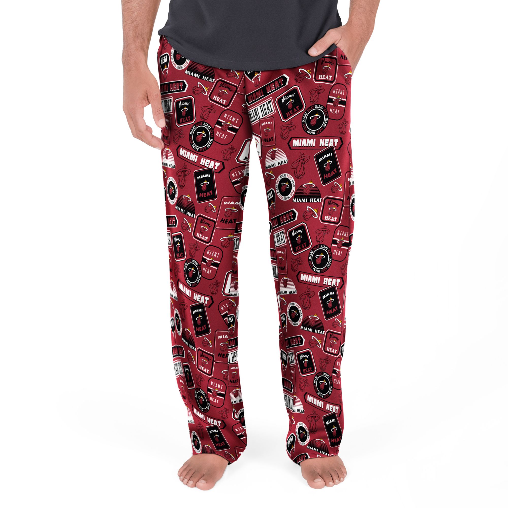 College Concepts Men's Miami Heat Sleep Pants