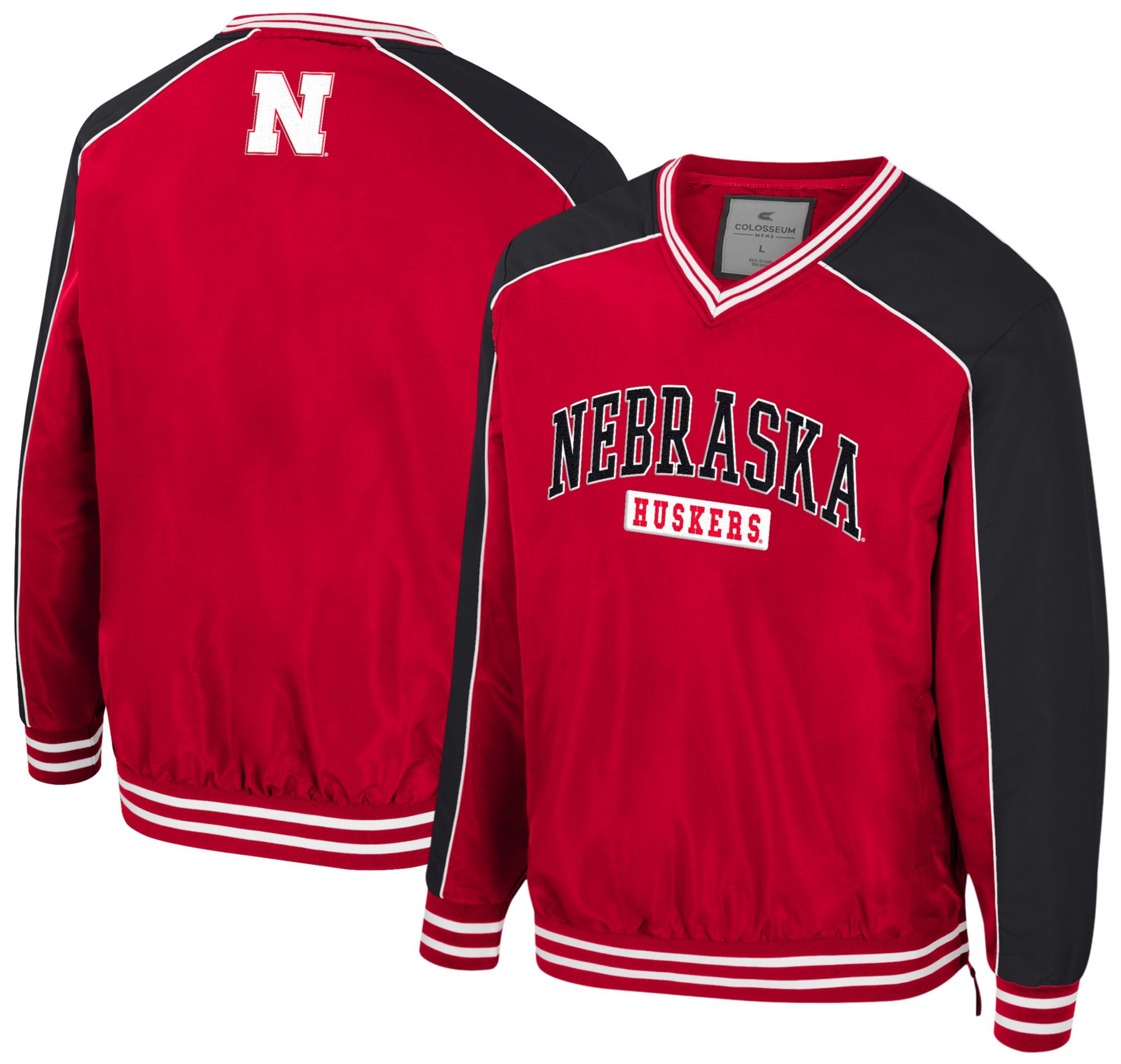 Colosseum Men's Nebraska Cornhuskers Coach Jacket