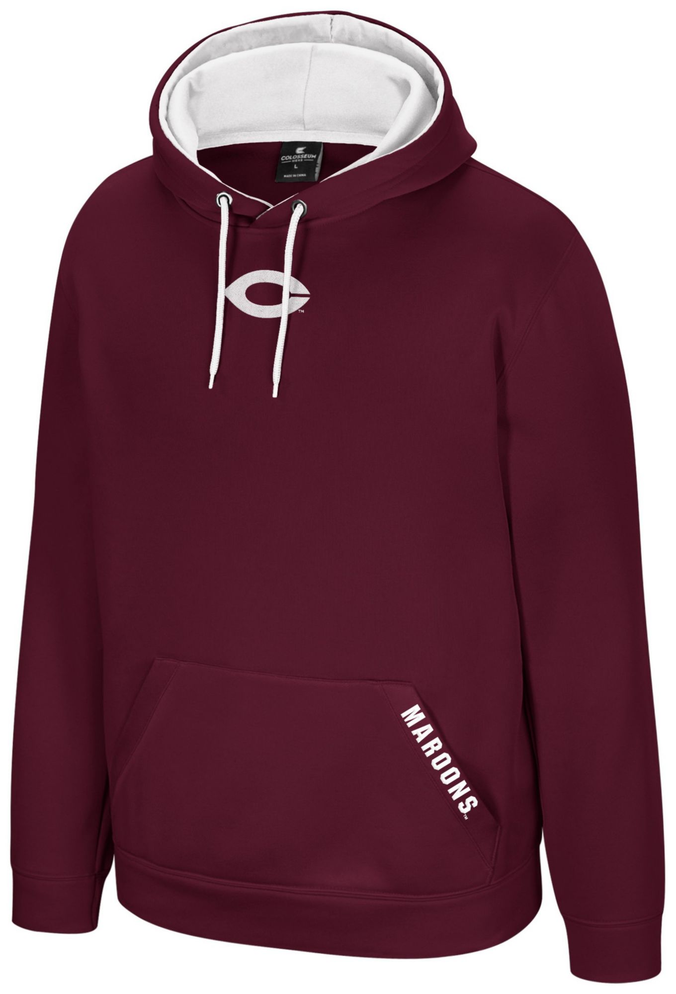 Colosseum Men's Chicago Maroons Promo Player Hoodie, Red