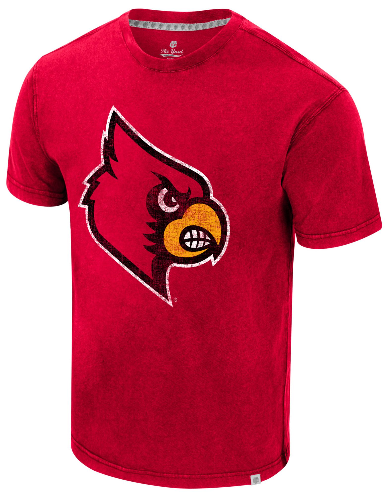 Colosseum Men's Louisville Cardinals Red Bangkok T-Shirt