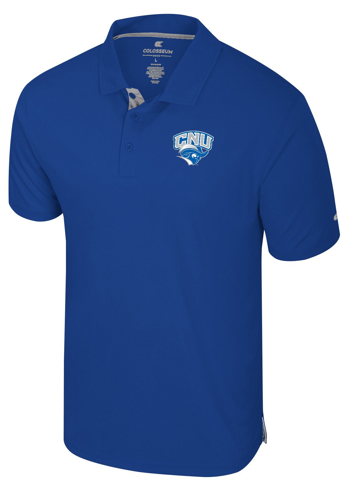 Colosseum Men's Christopher Newport Captains Royal Polo