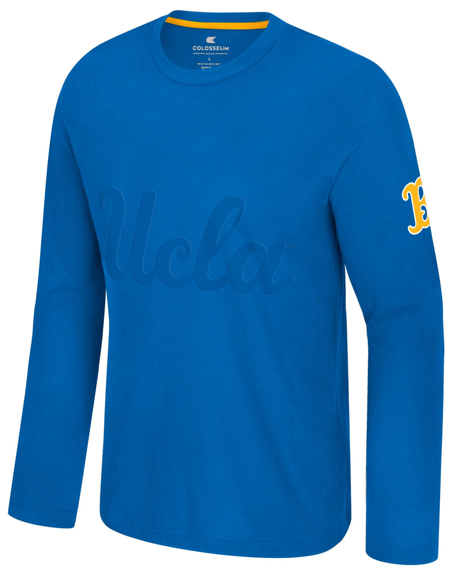 Colosseum Men's UCLA Bruins Blue Richie Long Sleeve Shirt