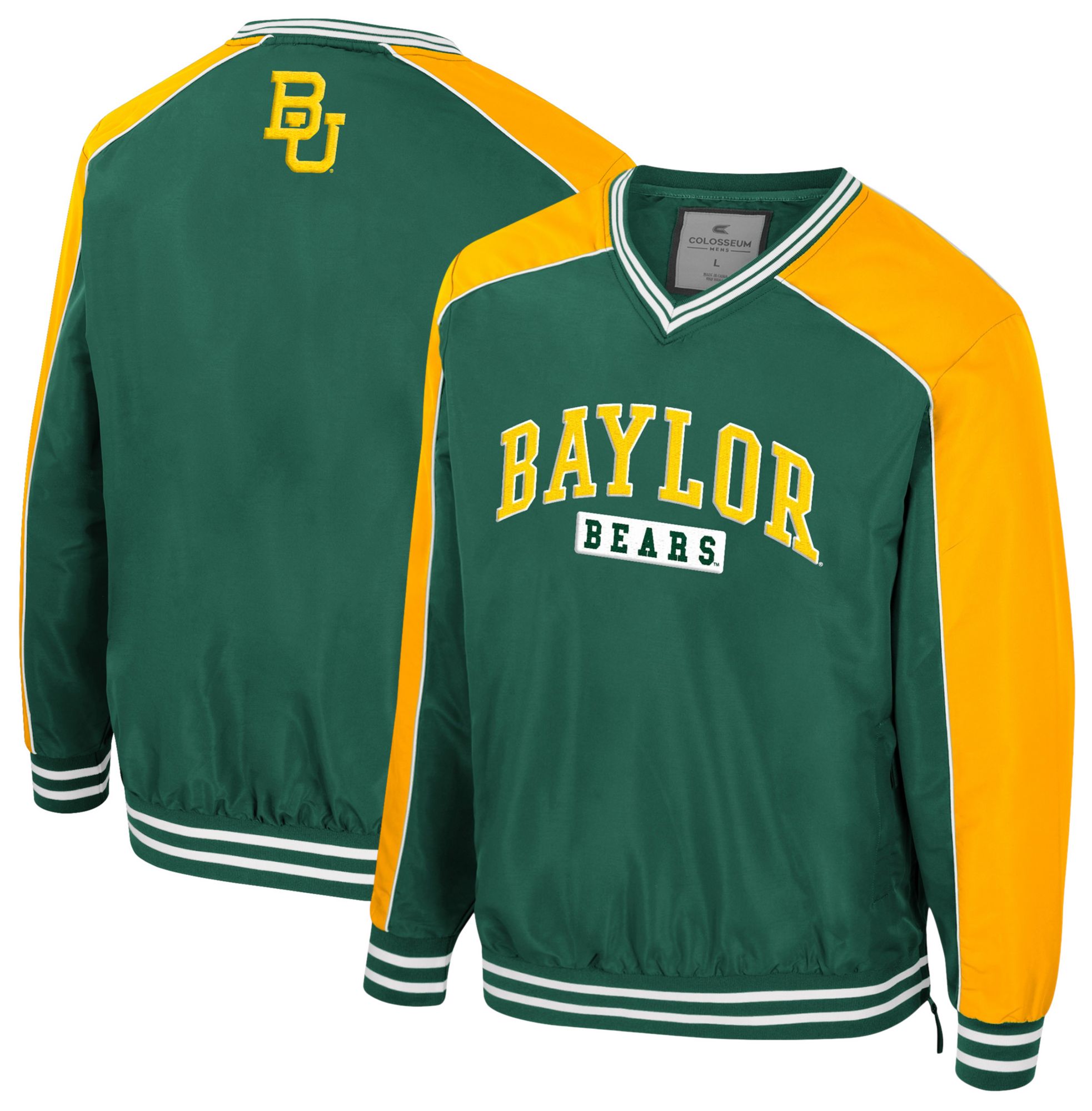 Colosseum Men's Baylor Bears Coach Jacket