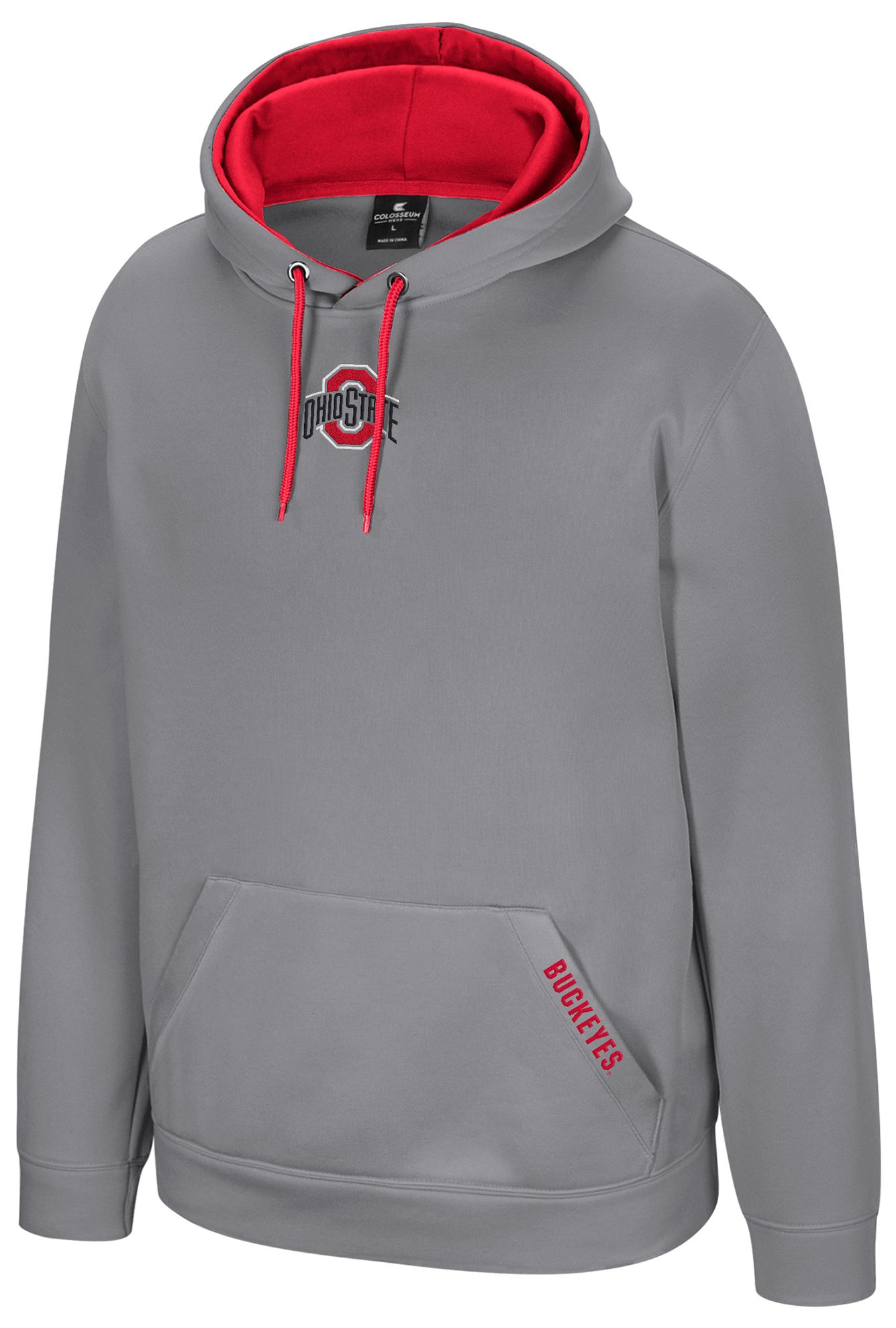Colosseum Men's Ohio State Buckeyes Promo Hoodie