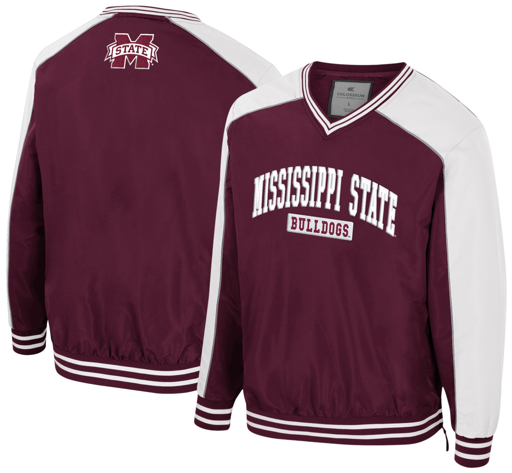 Colosseum Men's Mississippi State Bulldogs Coach Jacket