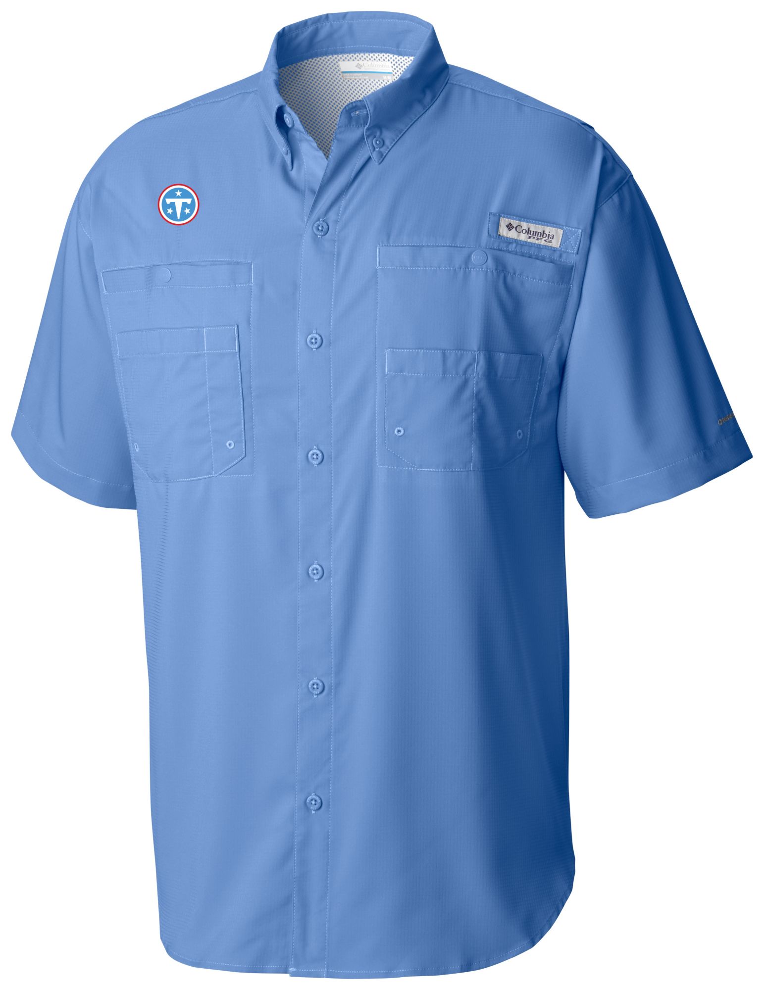 Columbia Men's Tennessee Titans Blue Tamiami T-Shirt
