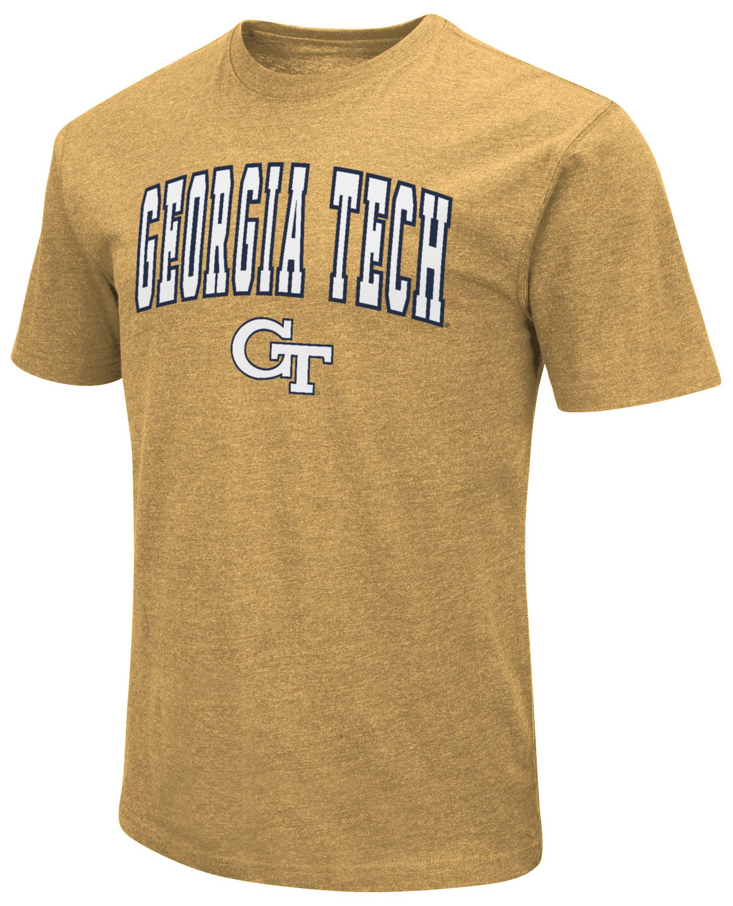 Colosseum Men's Georgia Tech Yellow Jackets Gold Rush T-Shirt
