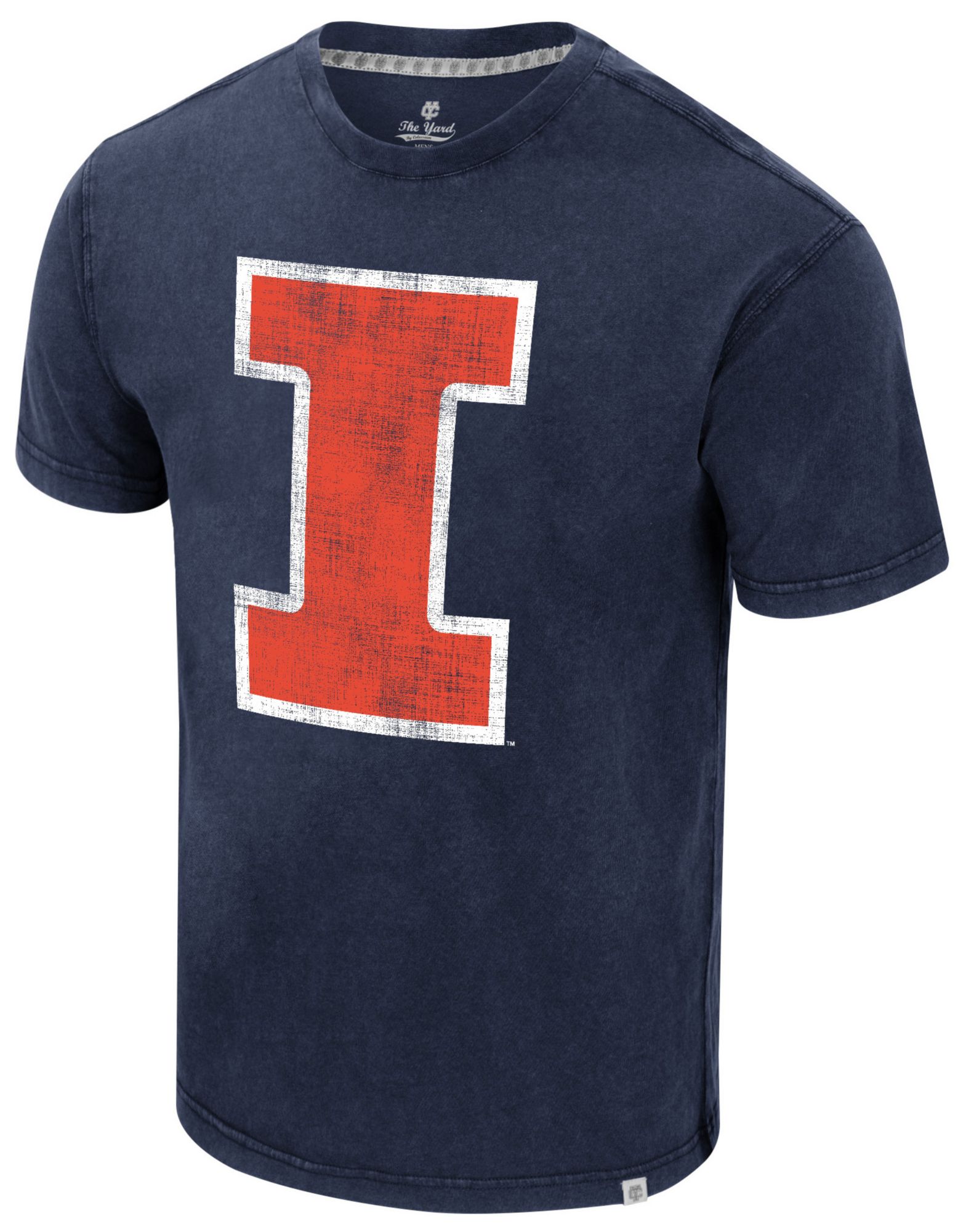 Colosseum Men's Illinois Fighting Illini Navy Bangkok T-Shirt