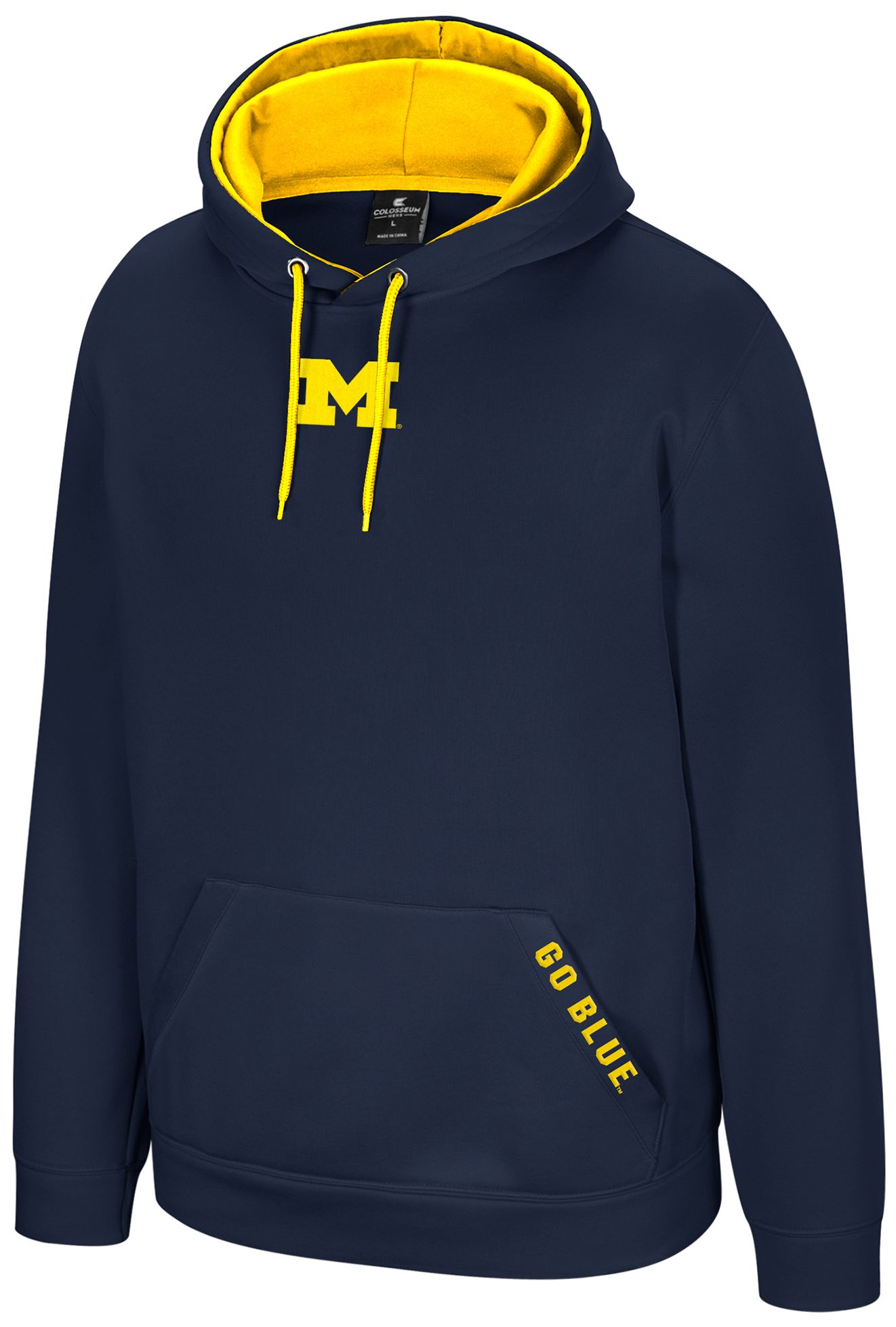 Colosseum Men's Michigan Wolverines Promo Hoodie