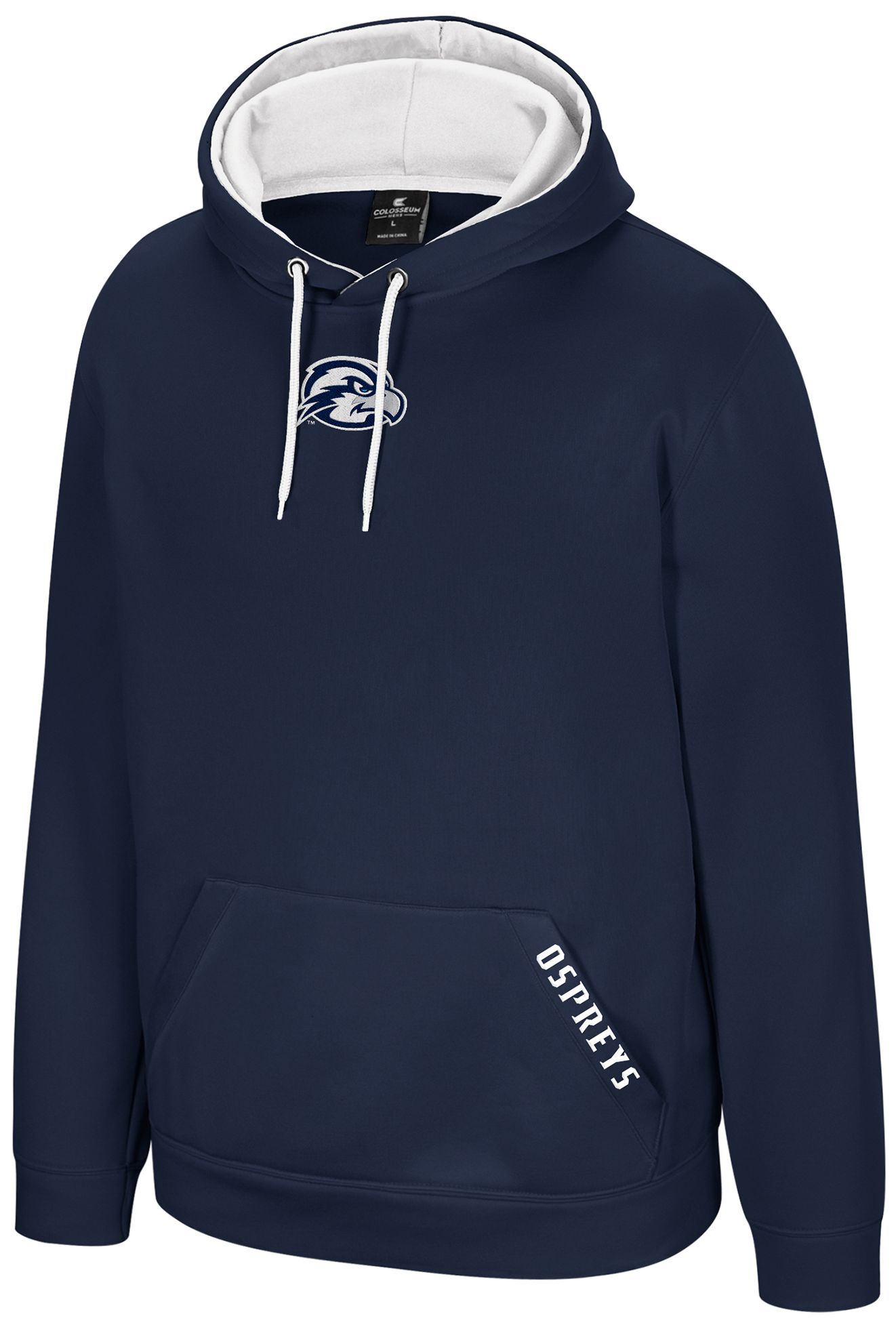 Colosseum Men's North Florida Ospreys Promo Hoodie, XXL, Blue