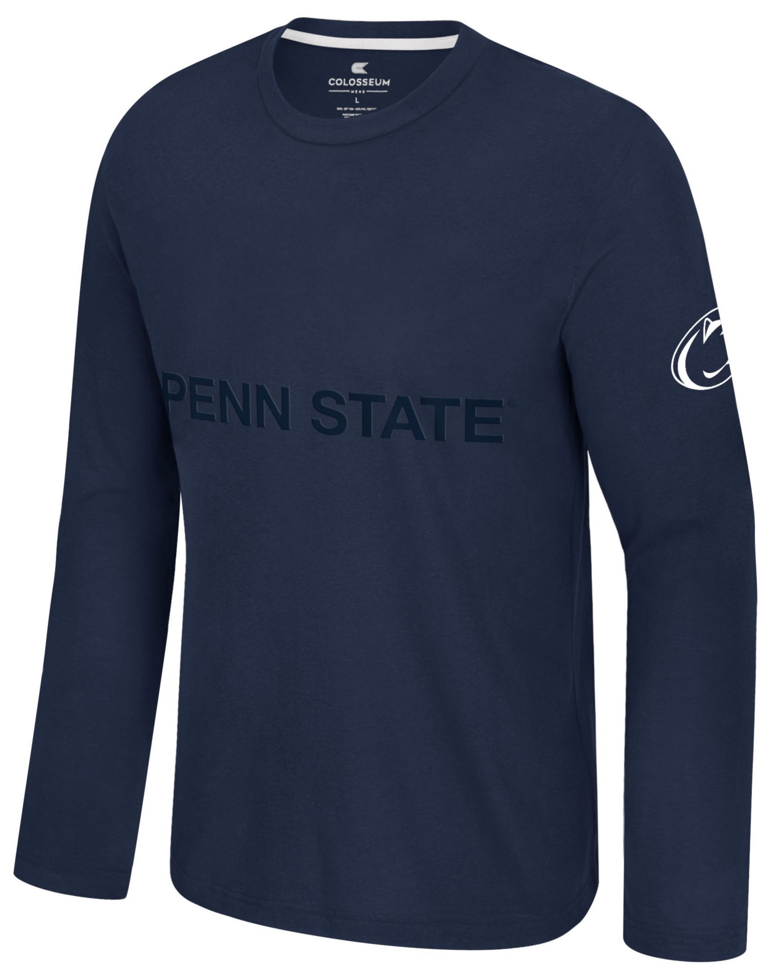 Colosseum Men's Penn State Nittany Lions Navy Richie Long Sleeve Shirt