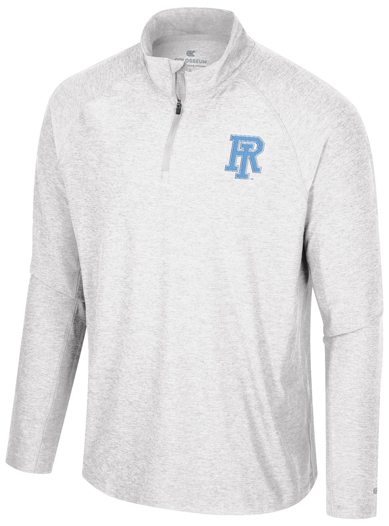 Colosseum Men's Rhode Island Rams Navy 1/4 Zip Jacket