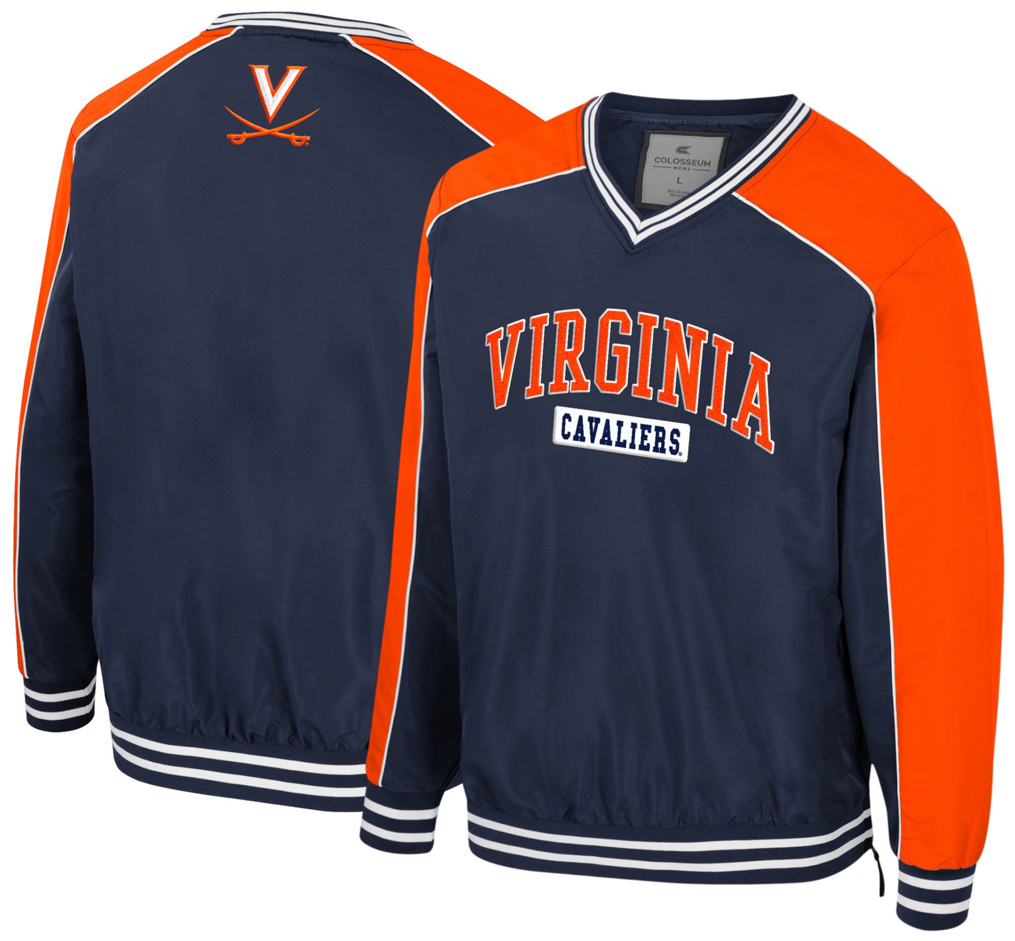 Colosseum Men's Virginia Cavaliers Coach Jacket