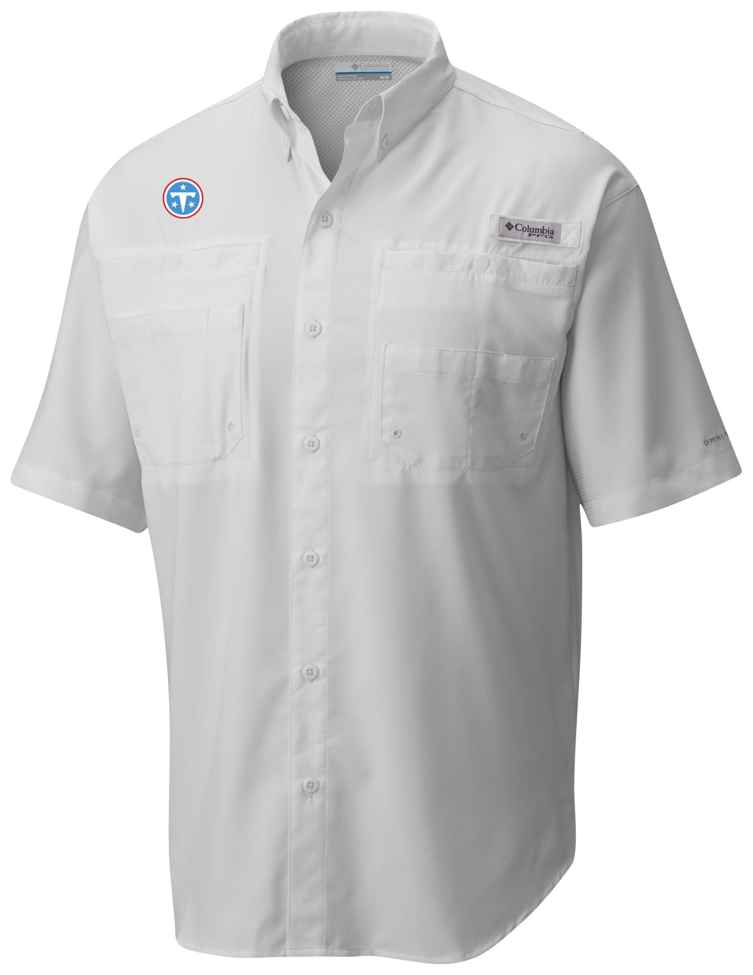 Columbia Men's Tennessee Titans White Tamiami T-Shirt