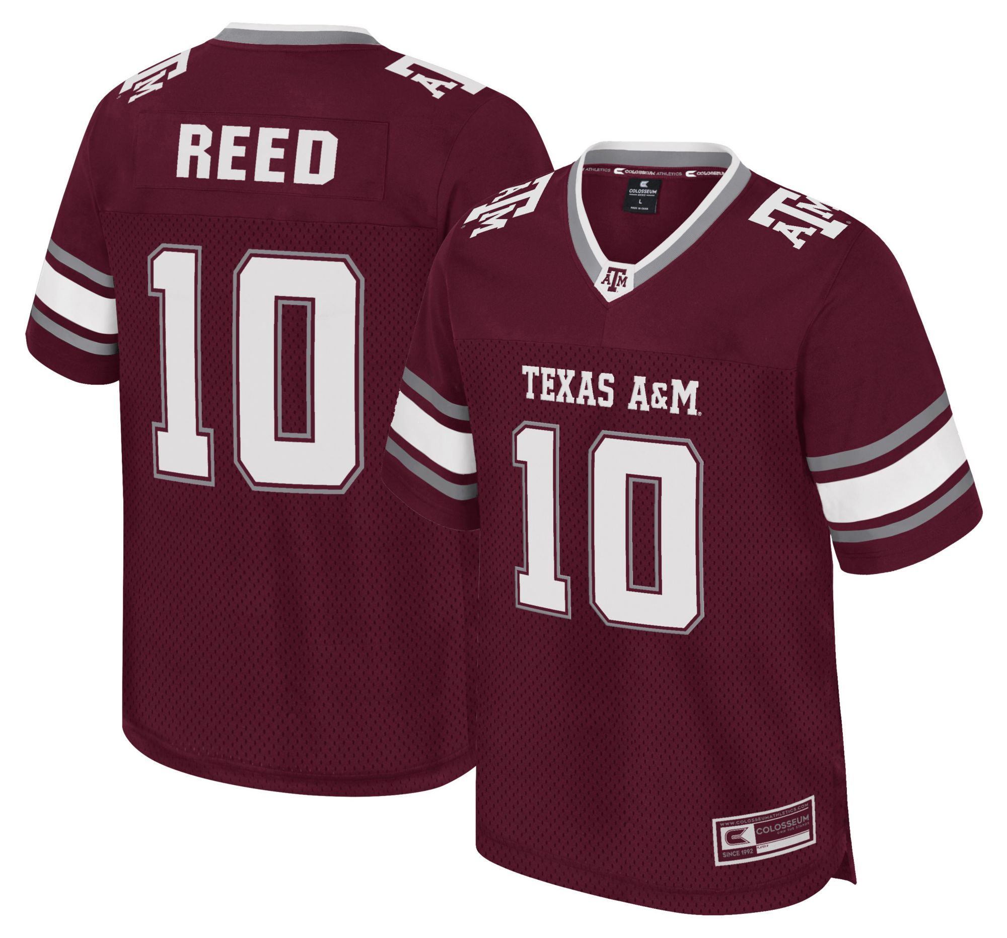 Colosseum Men's Texas A&amp;M Aggies Marcel Reed Jersey