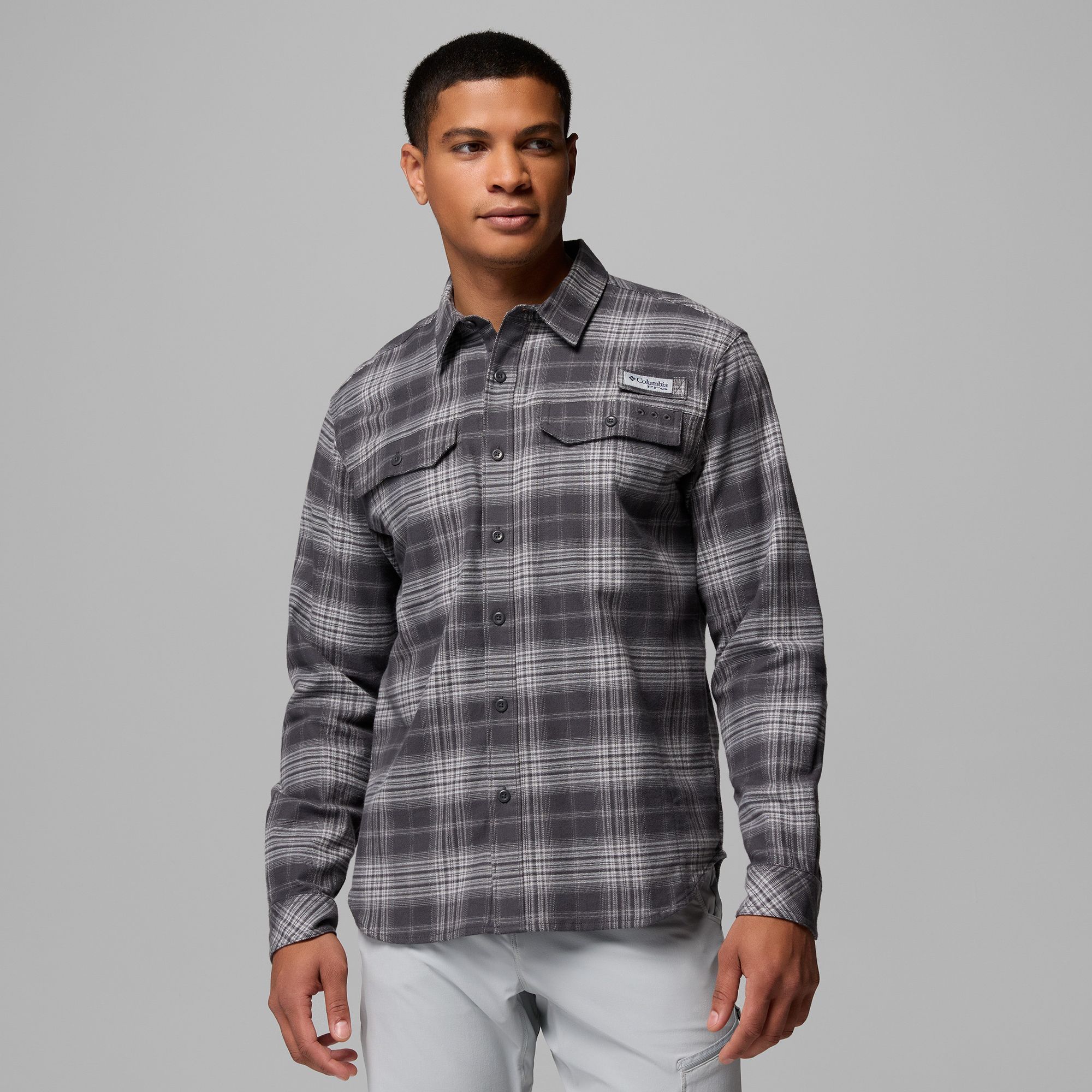 Columbia Men's PFG Topwater Tech Flannel