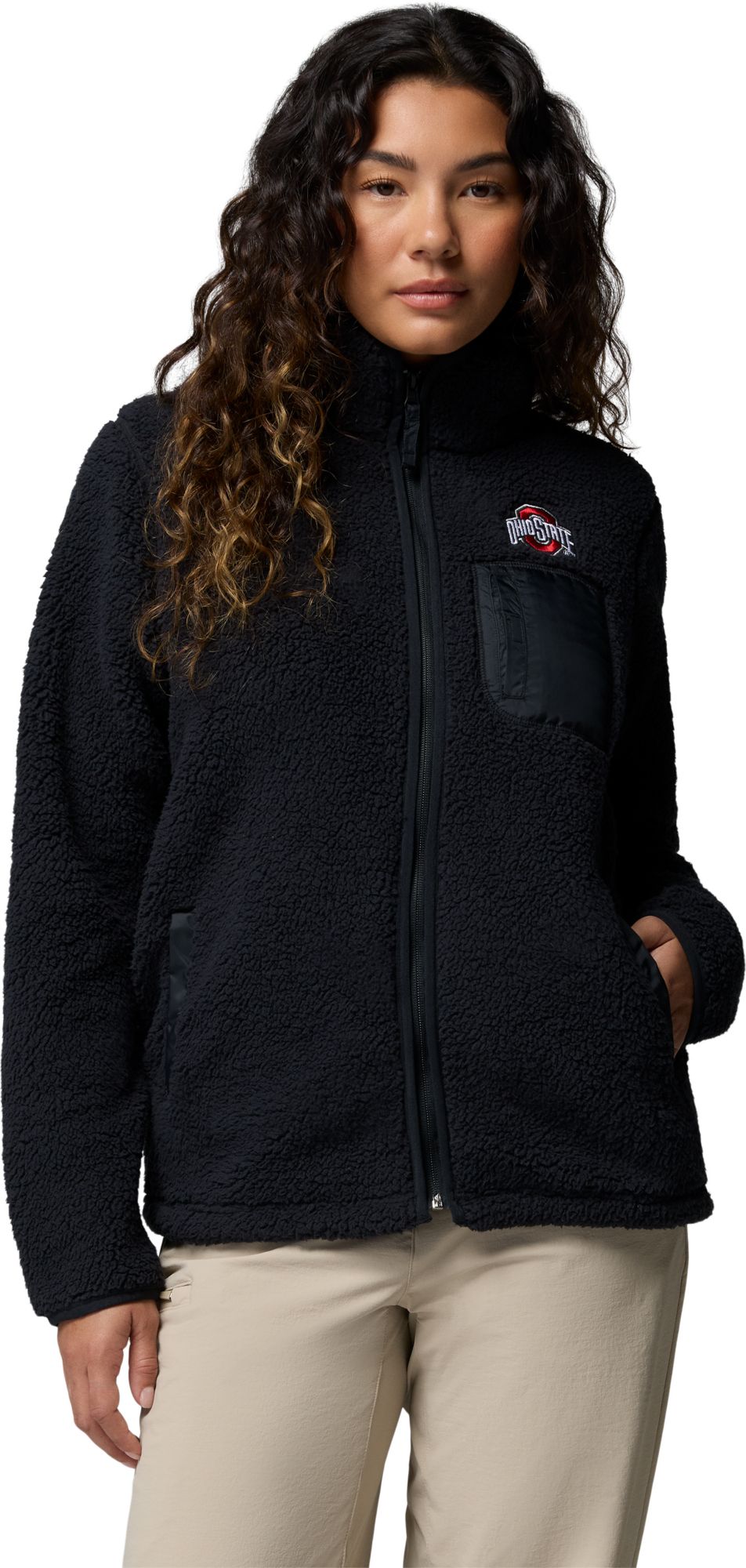 Columbia Women's Ohio State Buckeyes West Bend Full-Zip Fleece Jacket