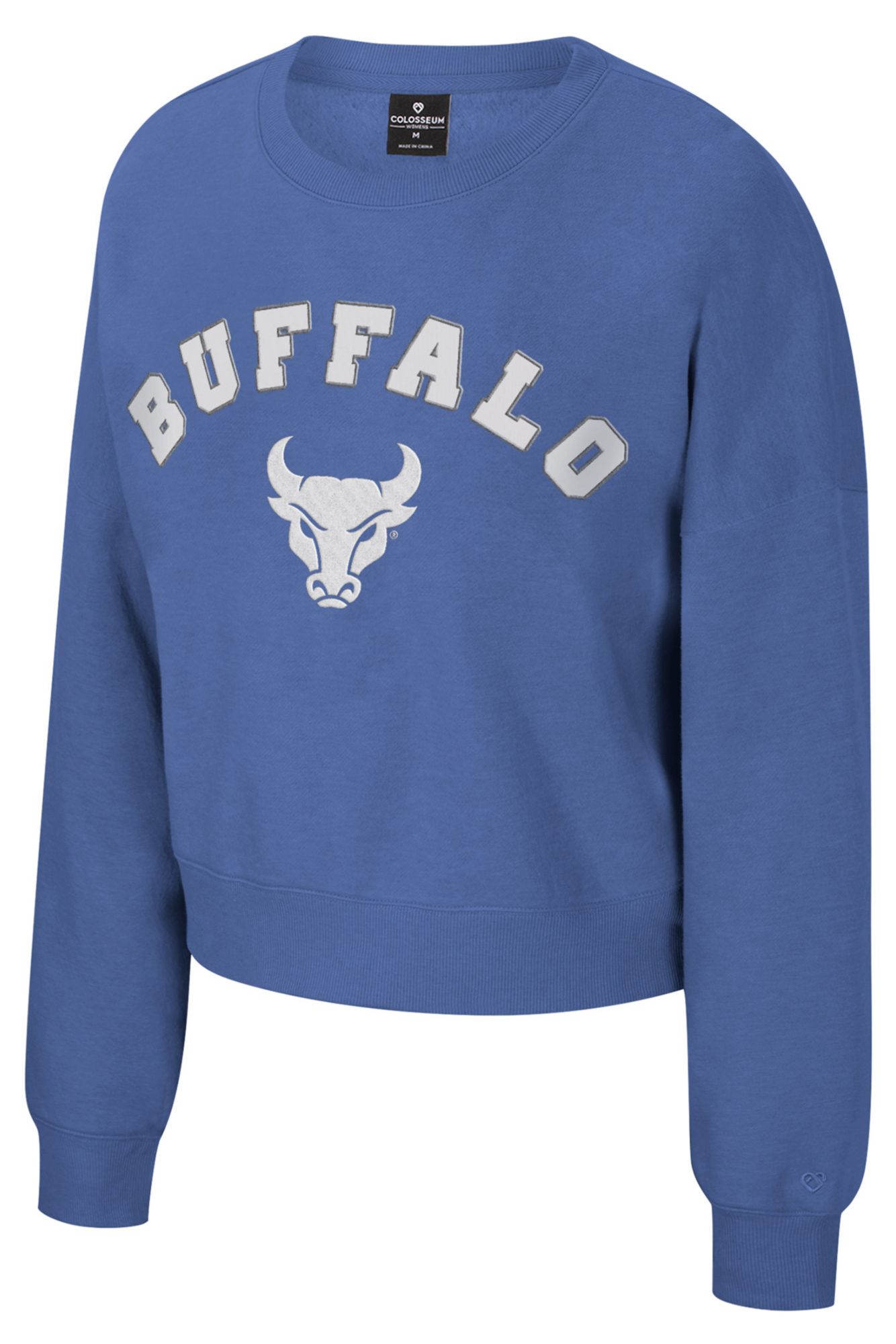 Colosseum Women's Buffalo Bulls Royal Crewneck Sweatshirt