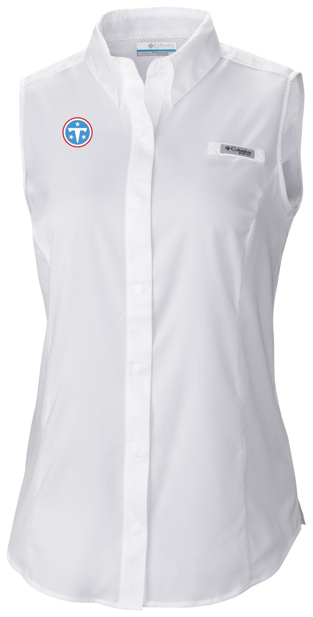Columbia Women's Tennessee Titans White Tamiami T-Shirt
