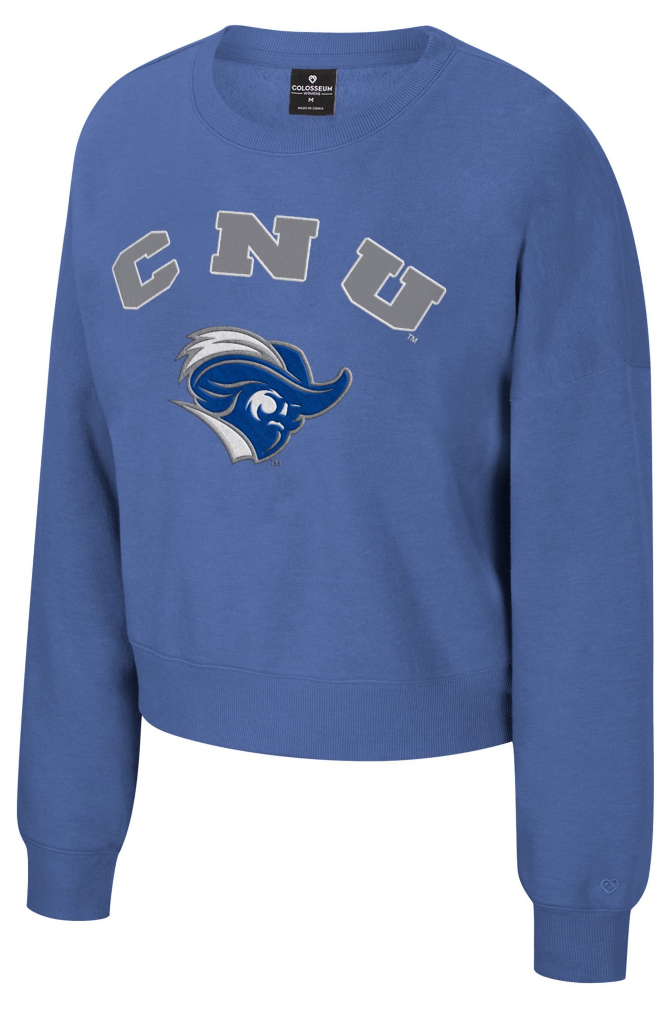 Colosseum Women's Christopher Newport Captains Royal 2026 Crewneck Sweatshirt