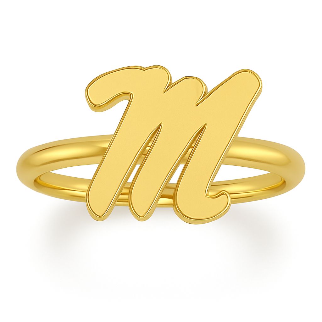 Color Shout Ole Miss Rebels Logo Stack Ring Set Size Six