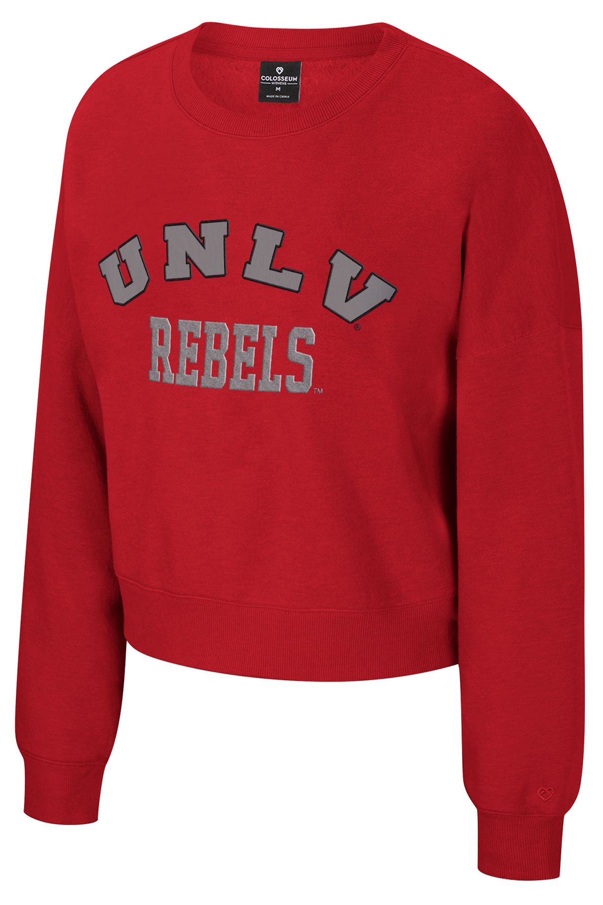 Colosseum Women's UNLV Rebels Red Crewneck Sweatshirt