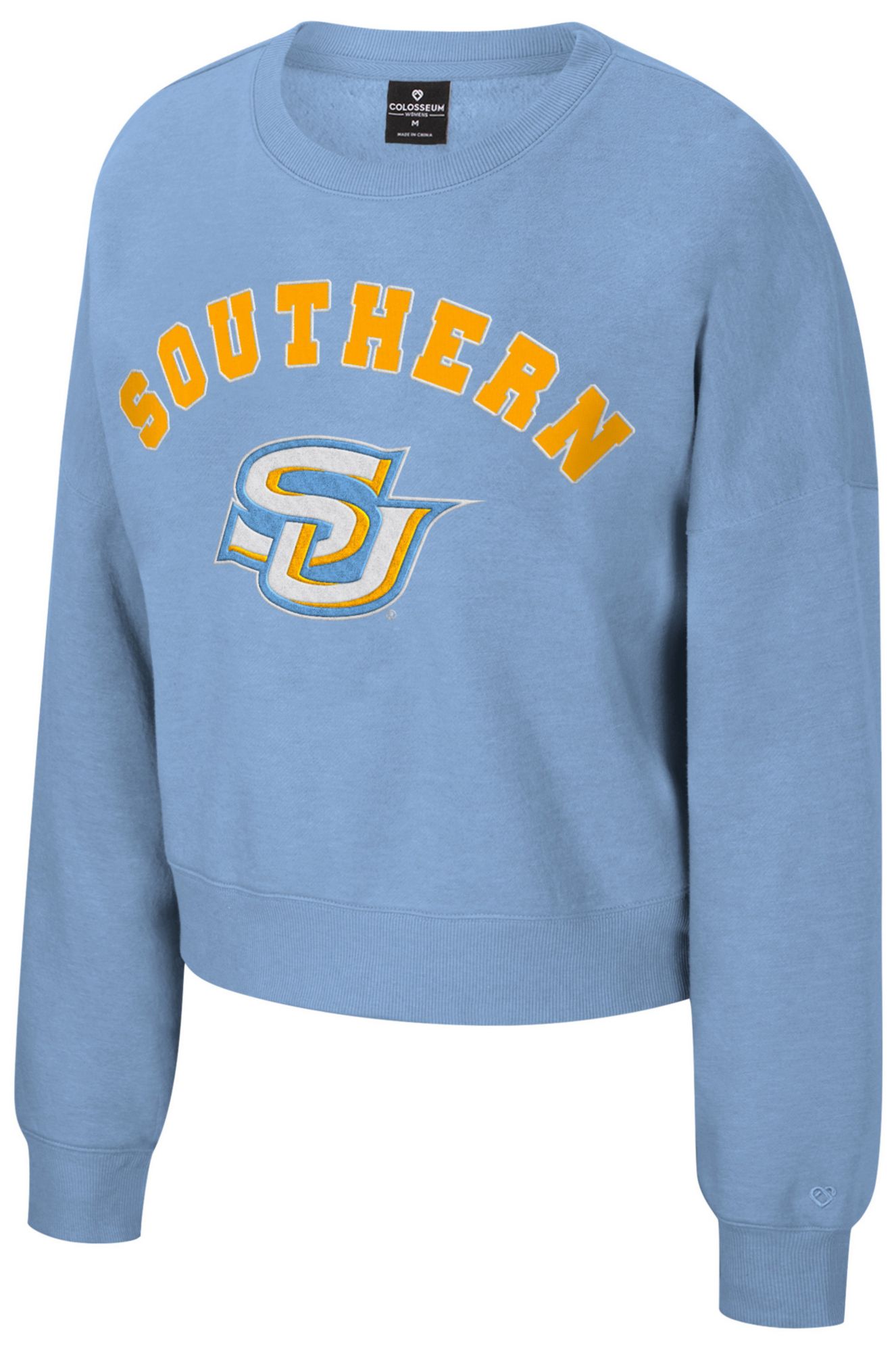 Colosseum Women's Southern University Jaguars Sky Crewneck Sweatshirt