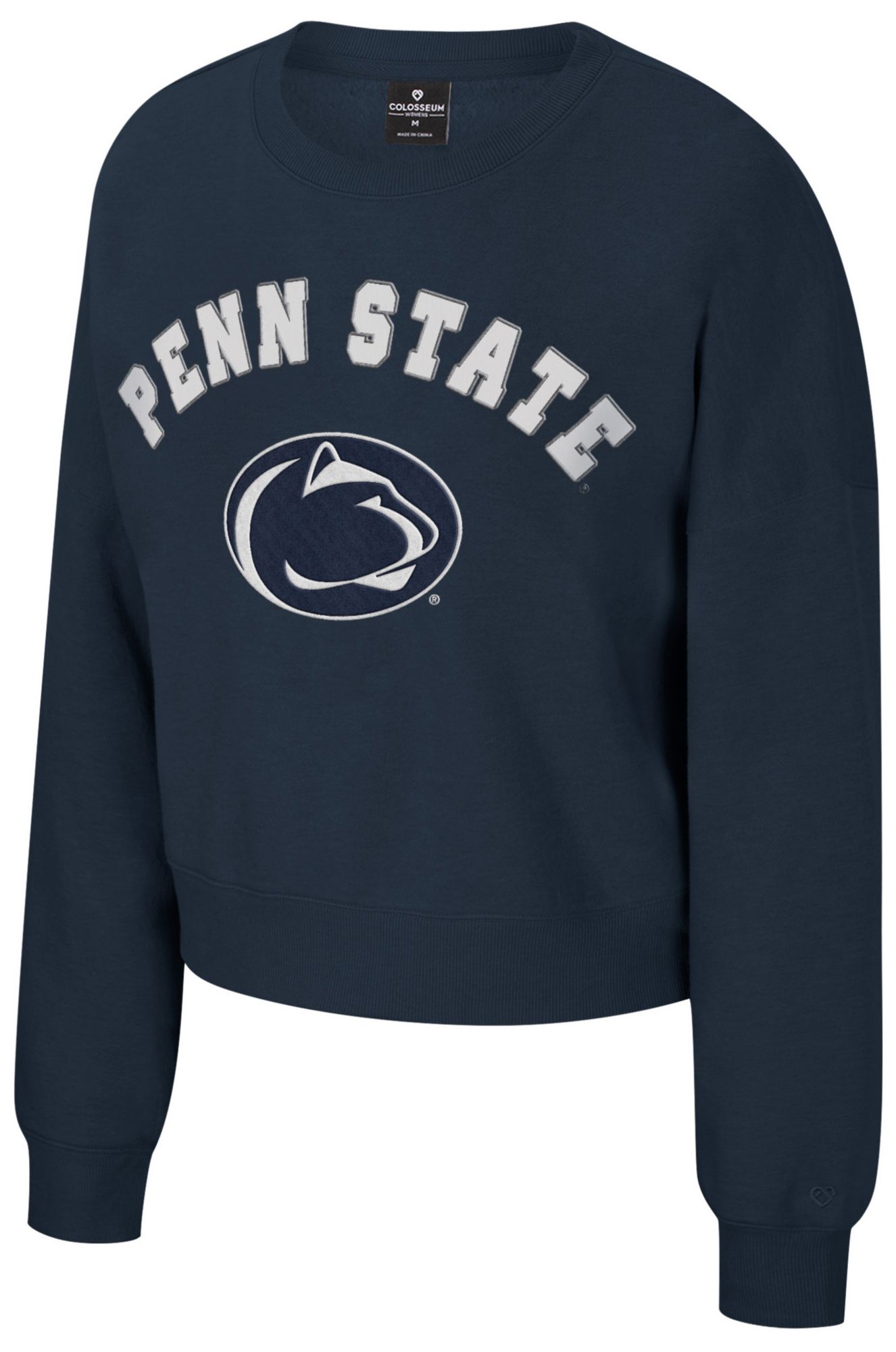 Colosseum Women's Penn State Nittany Lions Navy Crewneck Sweatshirt