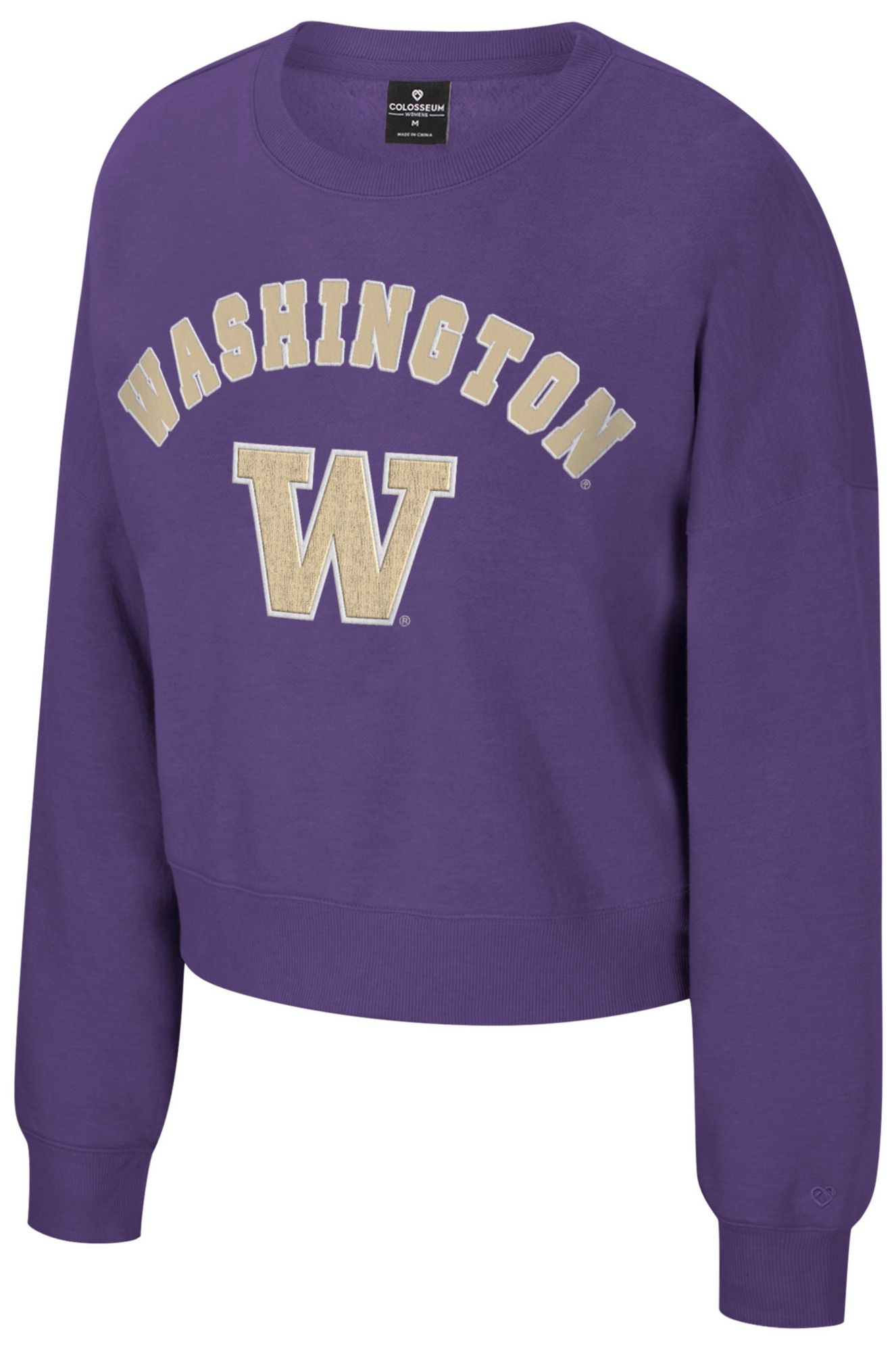 Colosseum Women's Washington State Cougars Cardinal Crewneck Sweatshirt