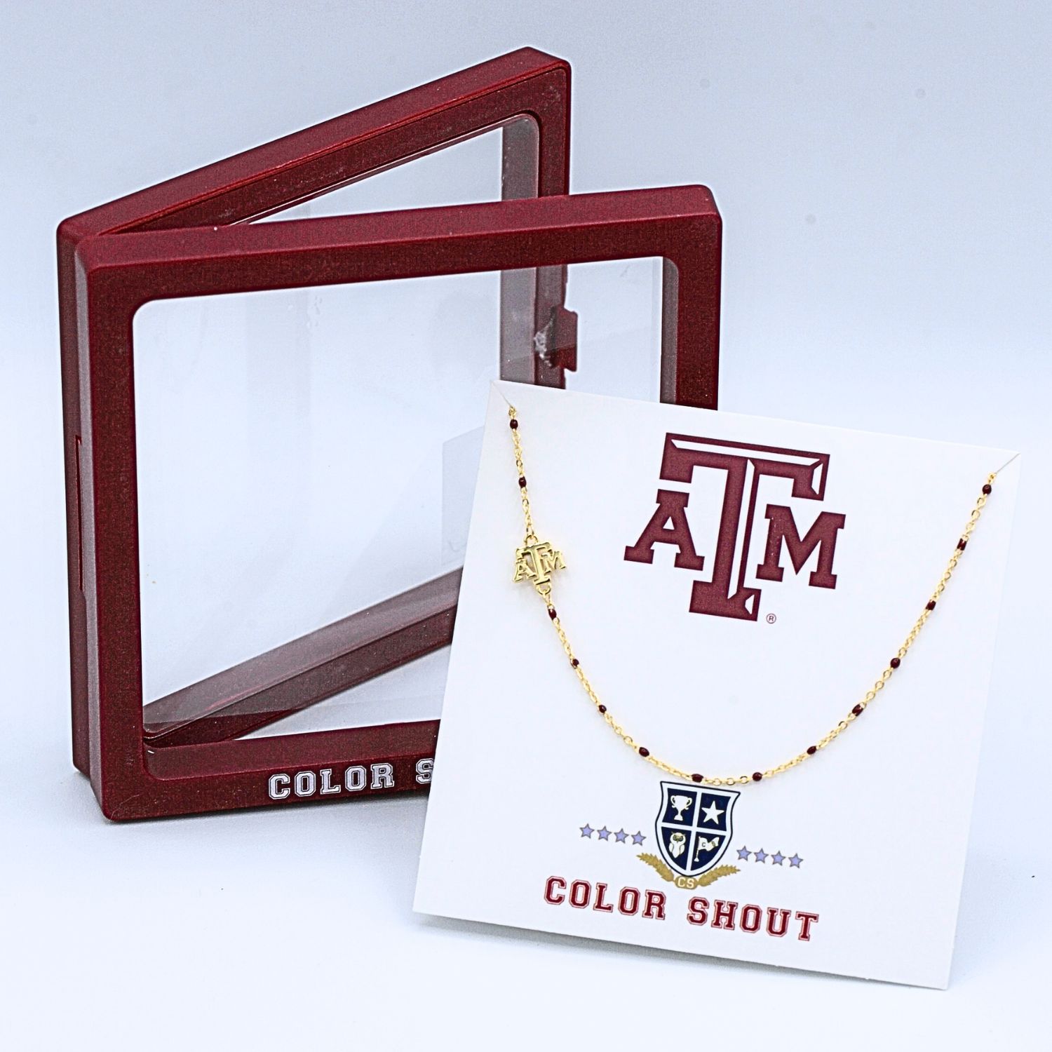 Color Shout Texas A&amp;M Aggies Logo Necklace