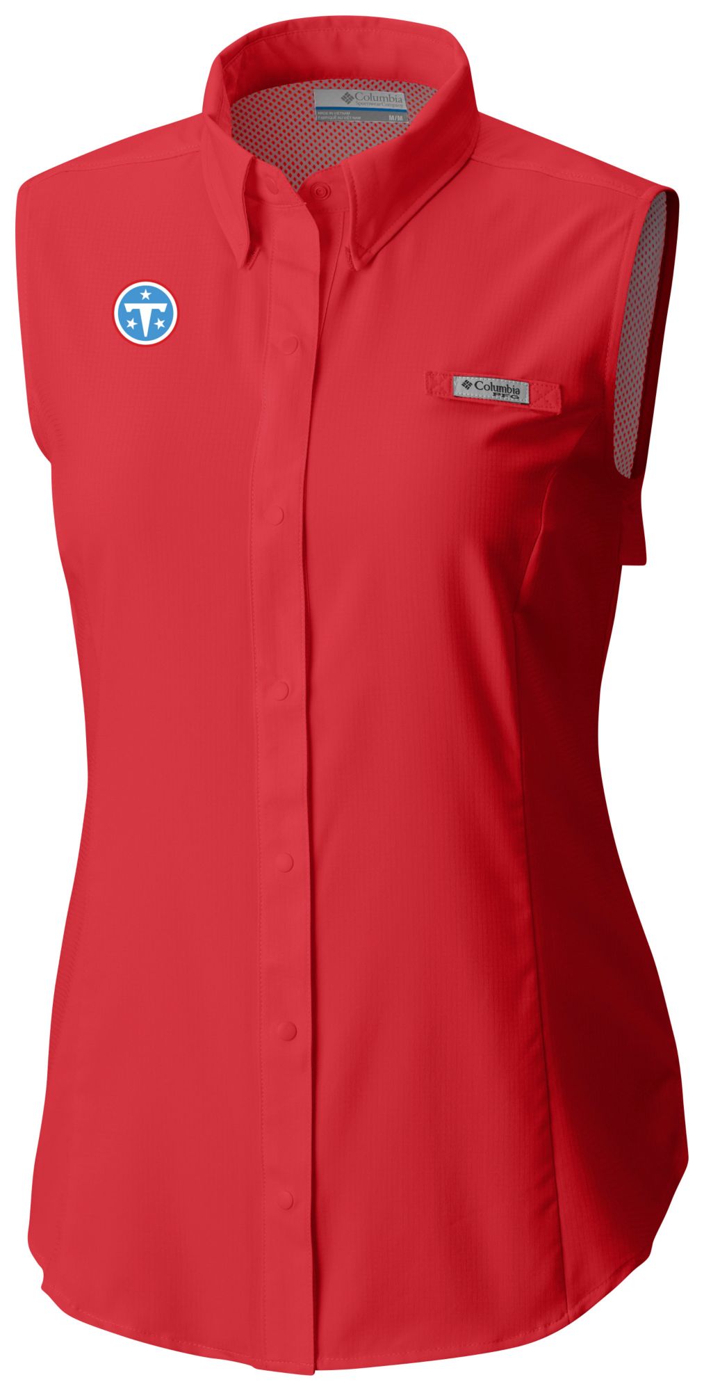Columbia Women's Tennessee Titans Red Tamiami T-Shirt