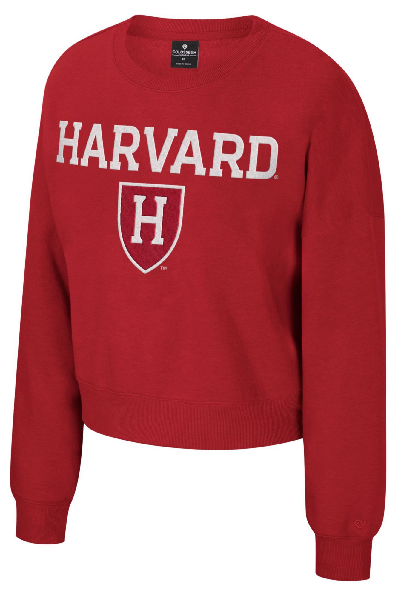 Colosseum Women's Harvard Crimson Crewneck Sweatshirt