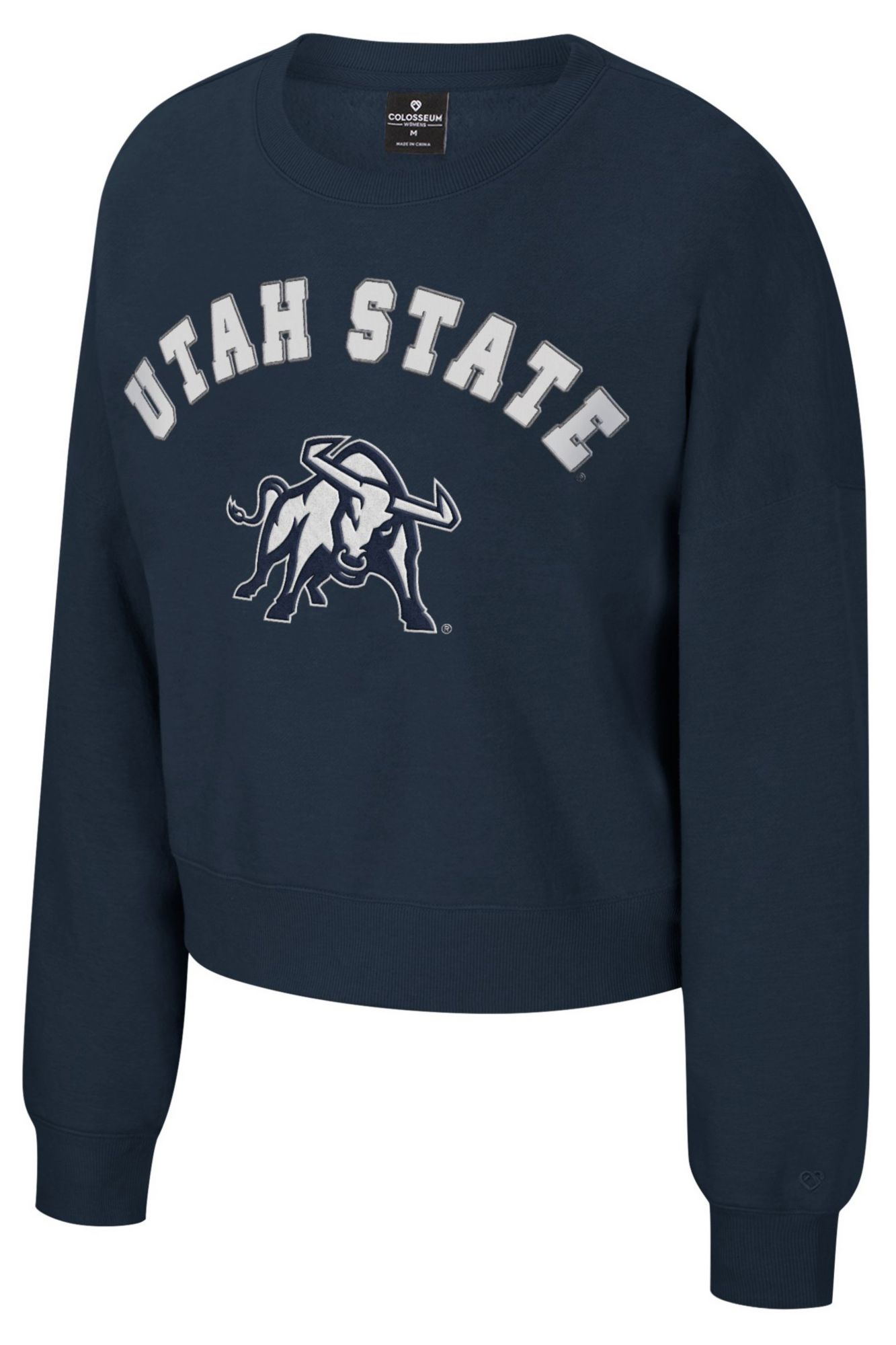 Colosseum Women's Utah State Aggies Promo Crewneck Sweatshirt