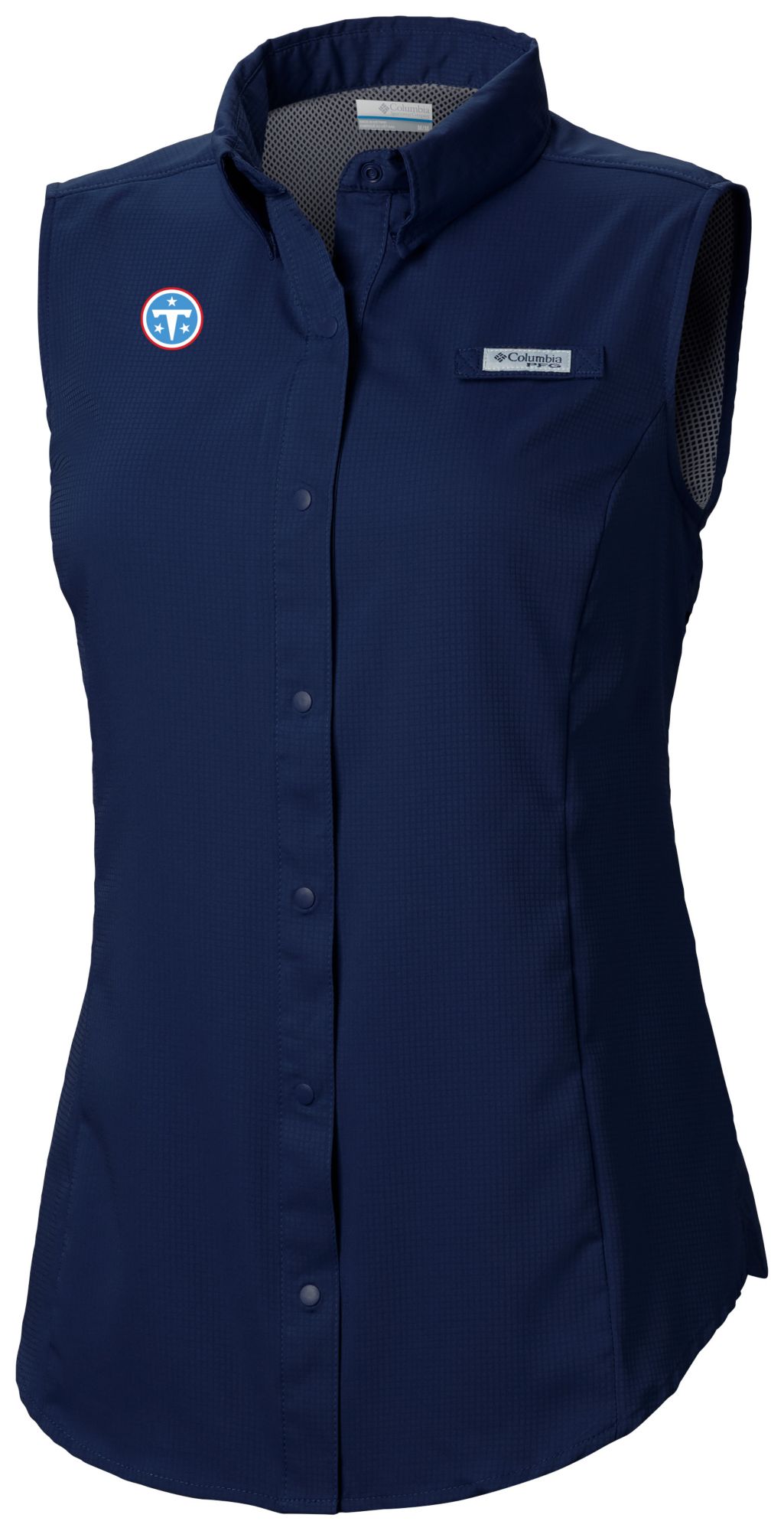 Columbia Women's Tennessee Titans Navy Tamiami T-Shirt