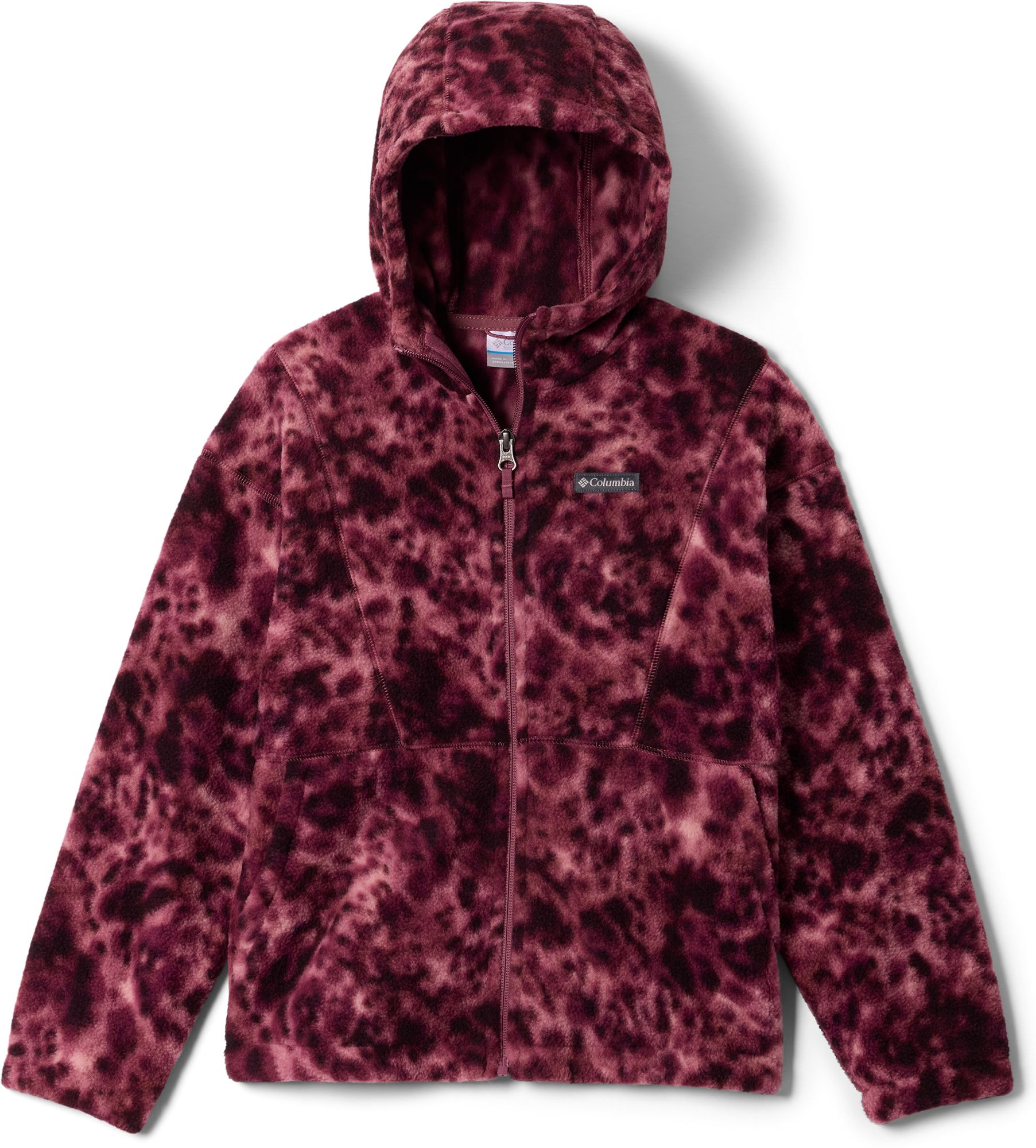 Columbia Kids' Timber Crest MTR Printed Fleece Full-Zip Hoodie