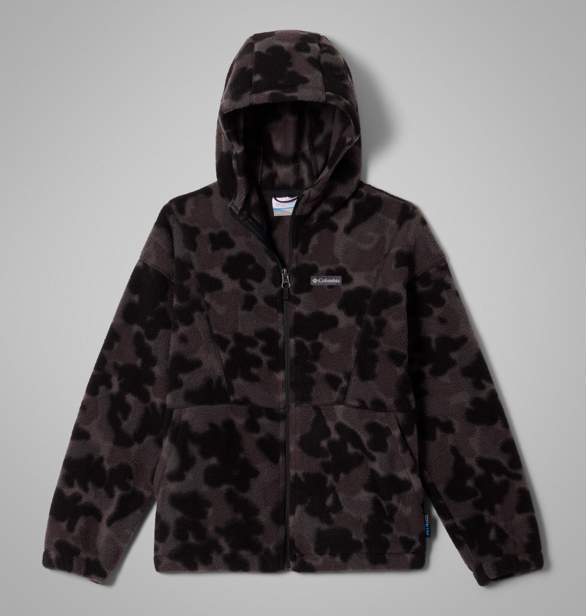 Columbia Kids' Timber Crest MTR Printed Fleece Full-Zip Hoodie