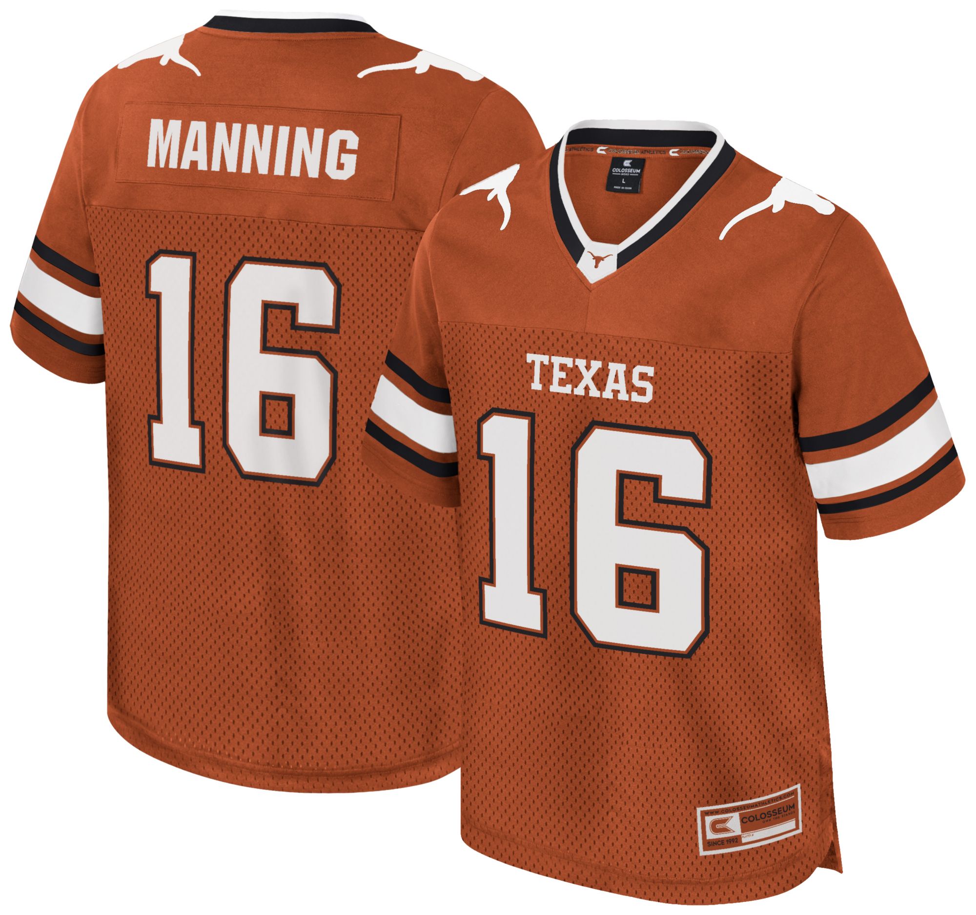Colosseum Youth Texas Longhorns Youth Arch Manning Jersey
